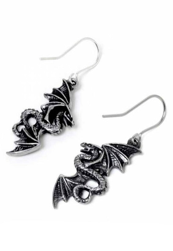 Alchemy England - Flight Of Airus Silver - Earrings | Neutral-Image