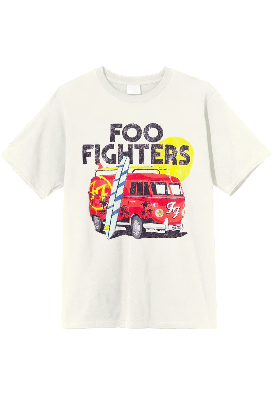 Foo Fighters - Camper Van Vintage White - T-Shirt | Neutral-Image