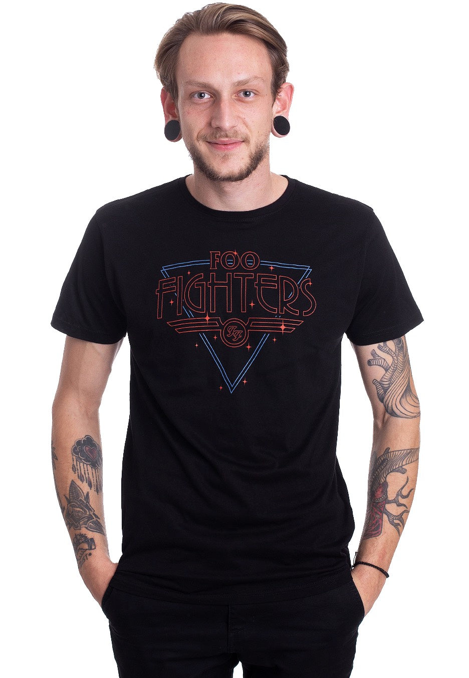 Foo Fighters - Disco Outline - T-Shirt | Men-Image