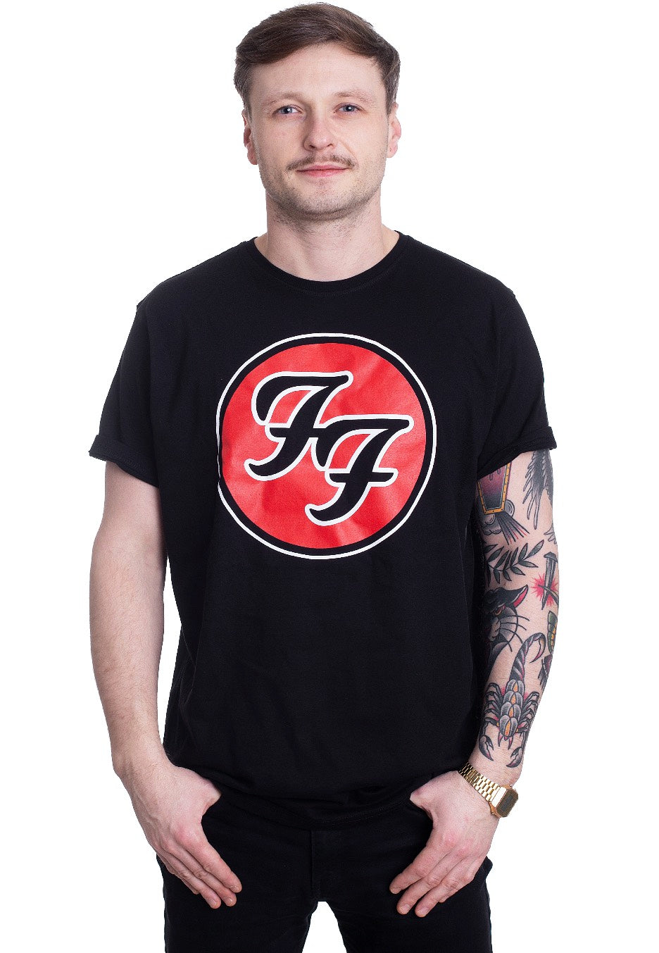 Foo Fighters - FF Logo - T-Shirt | Men-Image