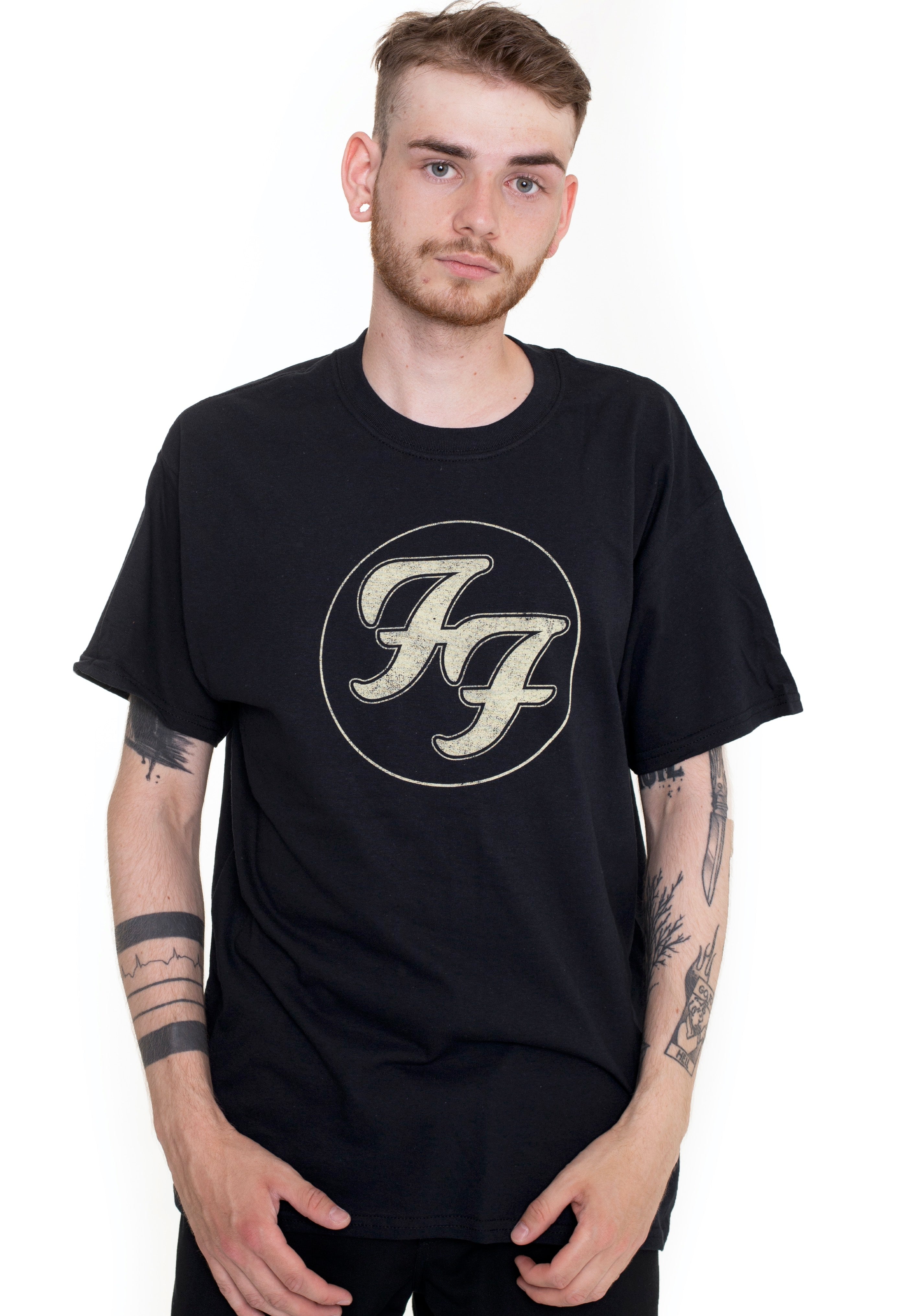 Foo Fighters - Logo In Circle - T-Shirt | Men-Image