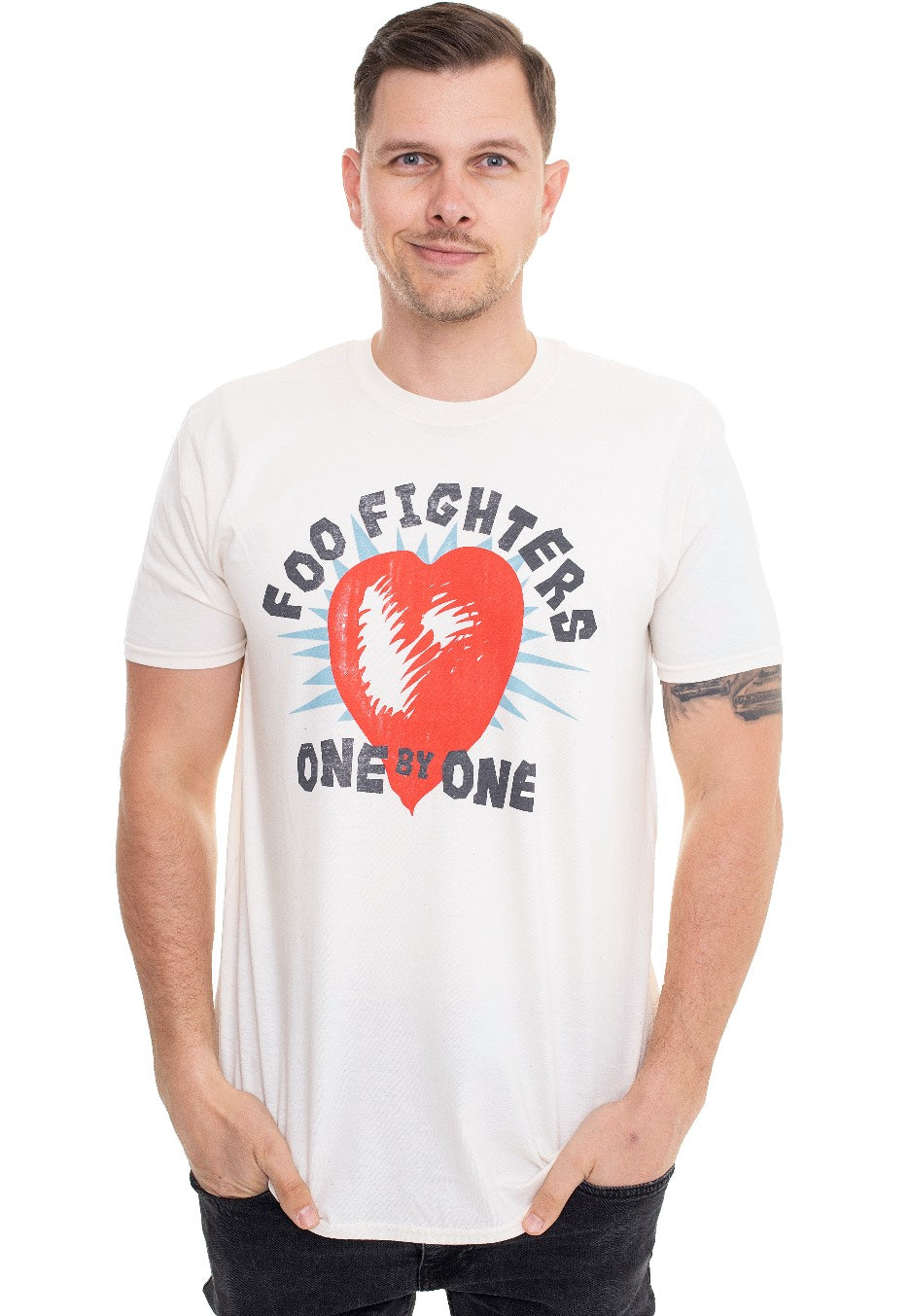 Foo Fighters - One By One Natural - T-Shirt | Men-Image