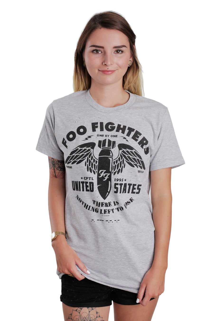 Foo Fighters - Nothing Left To Lose Heather Grey - T-Shirt | Women-Image