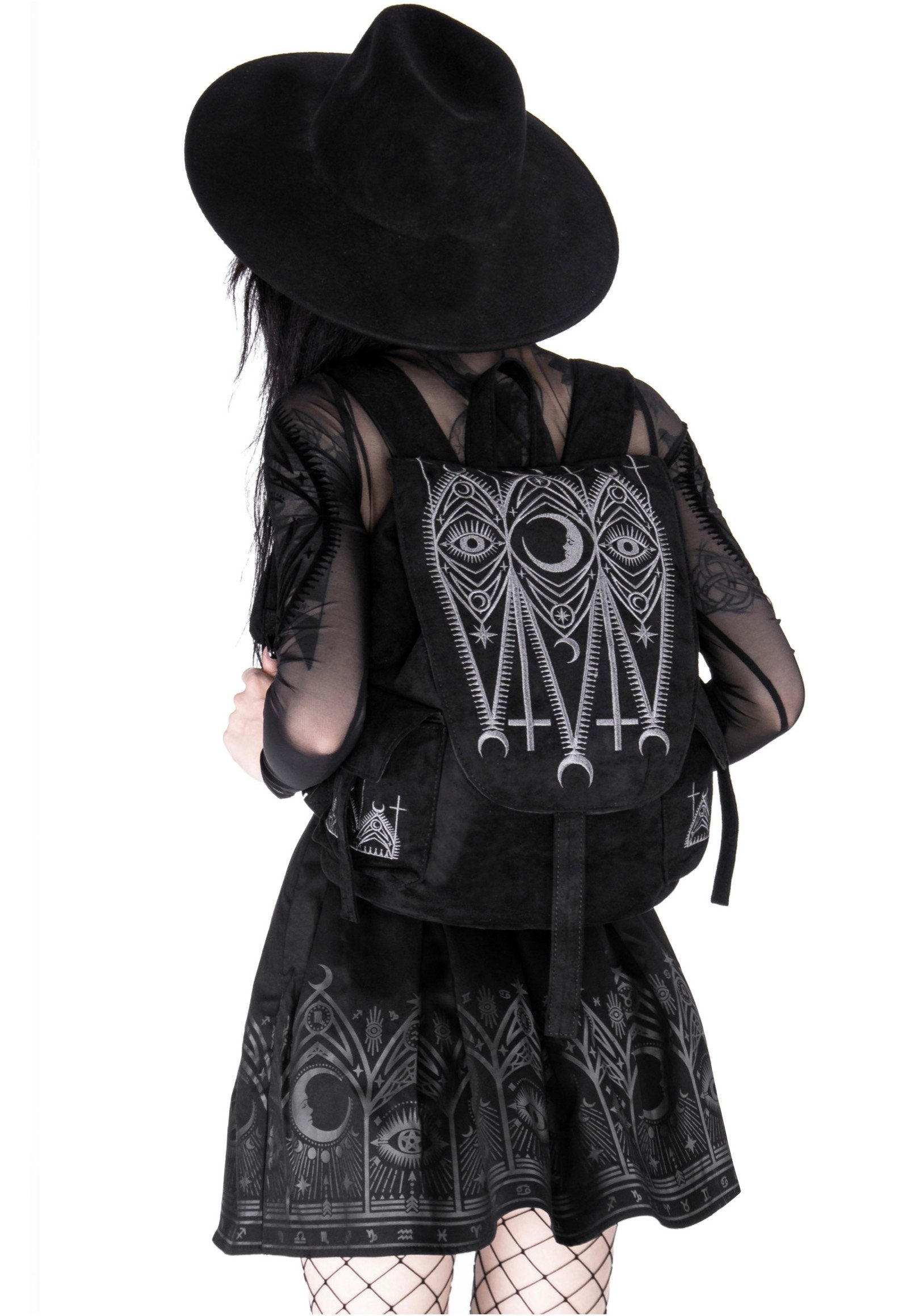 Restyle - Fortune Teller Black - Skirt | Women-Image