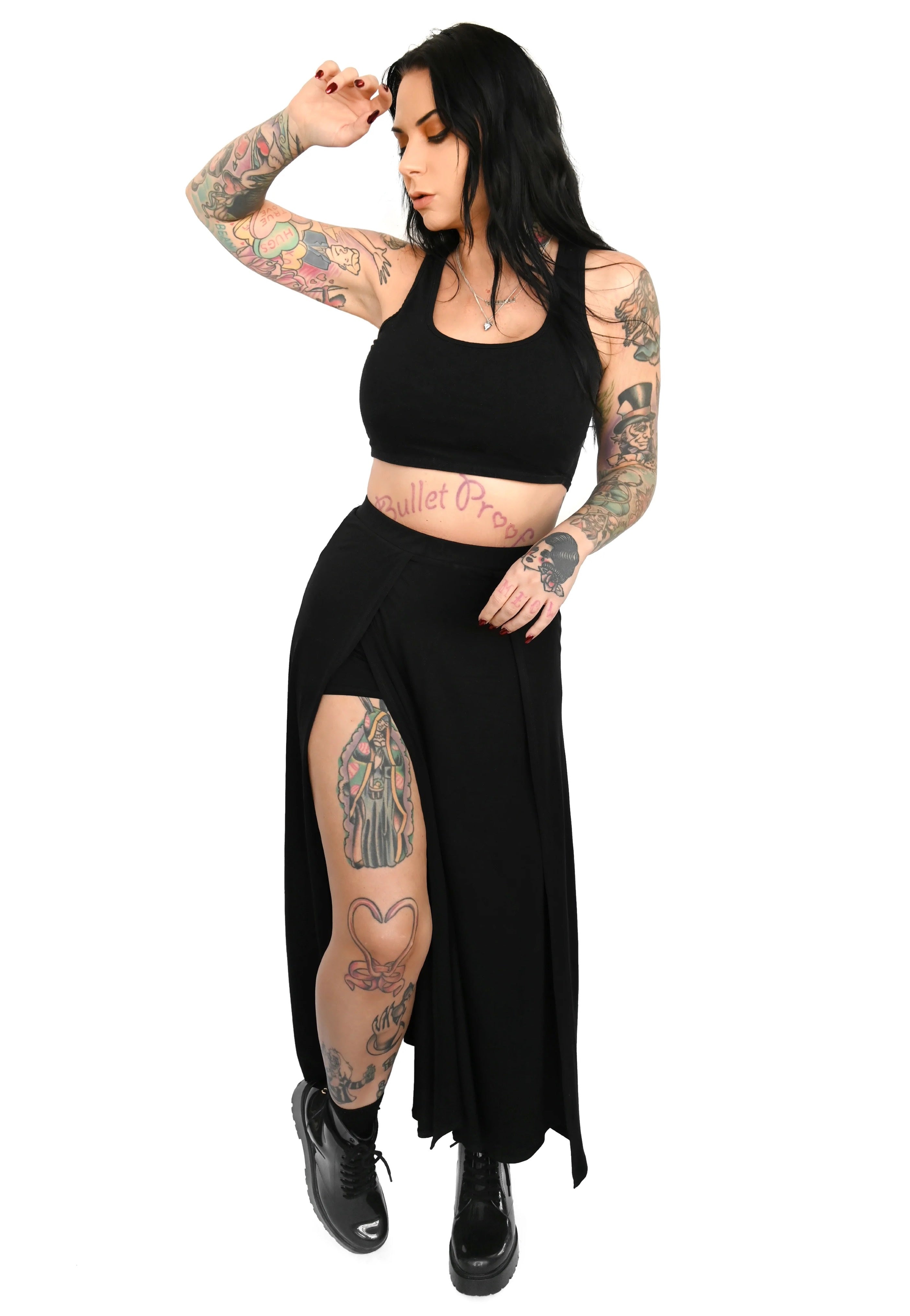 Foxblood - Darla Maxi with Built In Shorts - Skirt | Women-Image