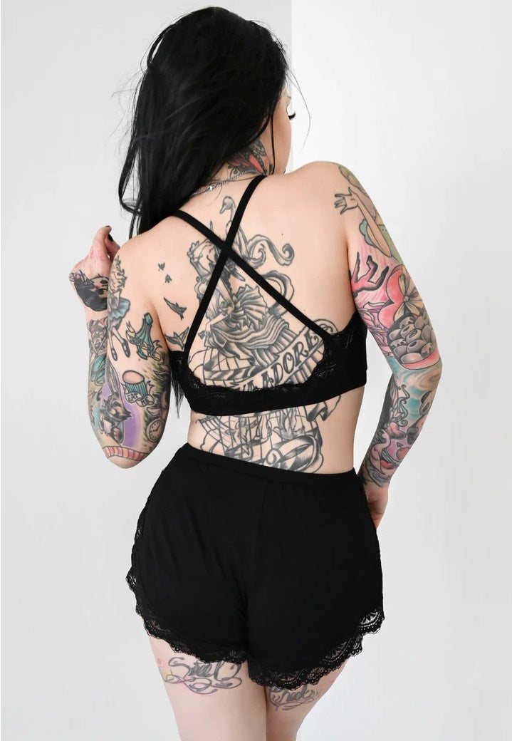 Foxblood - Lace Bralette - Pyjama | Women-Image