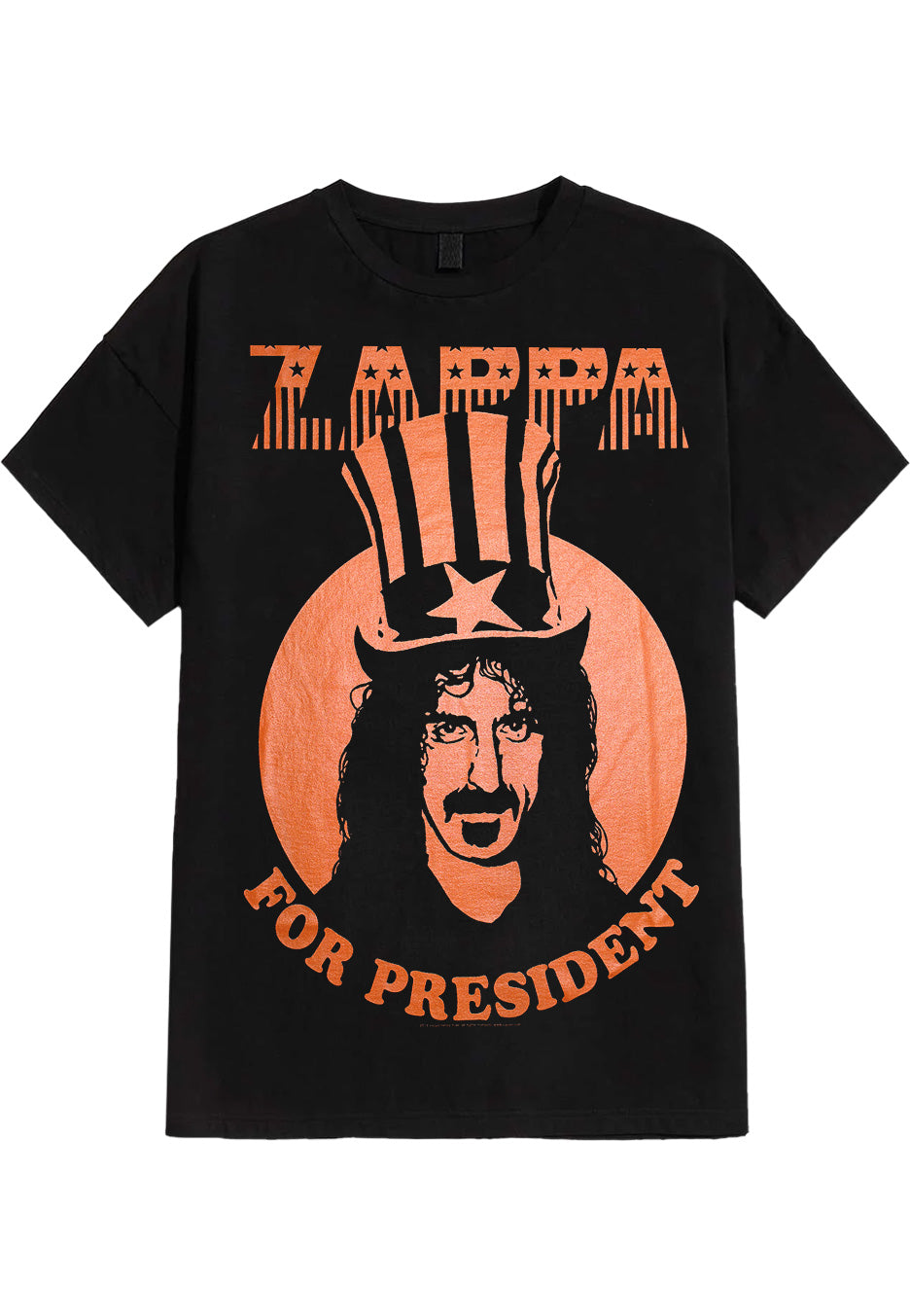 Frank Zappa - Zappa For President - T-Shirt | Neutral-Image