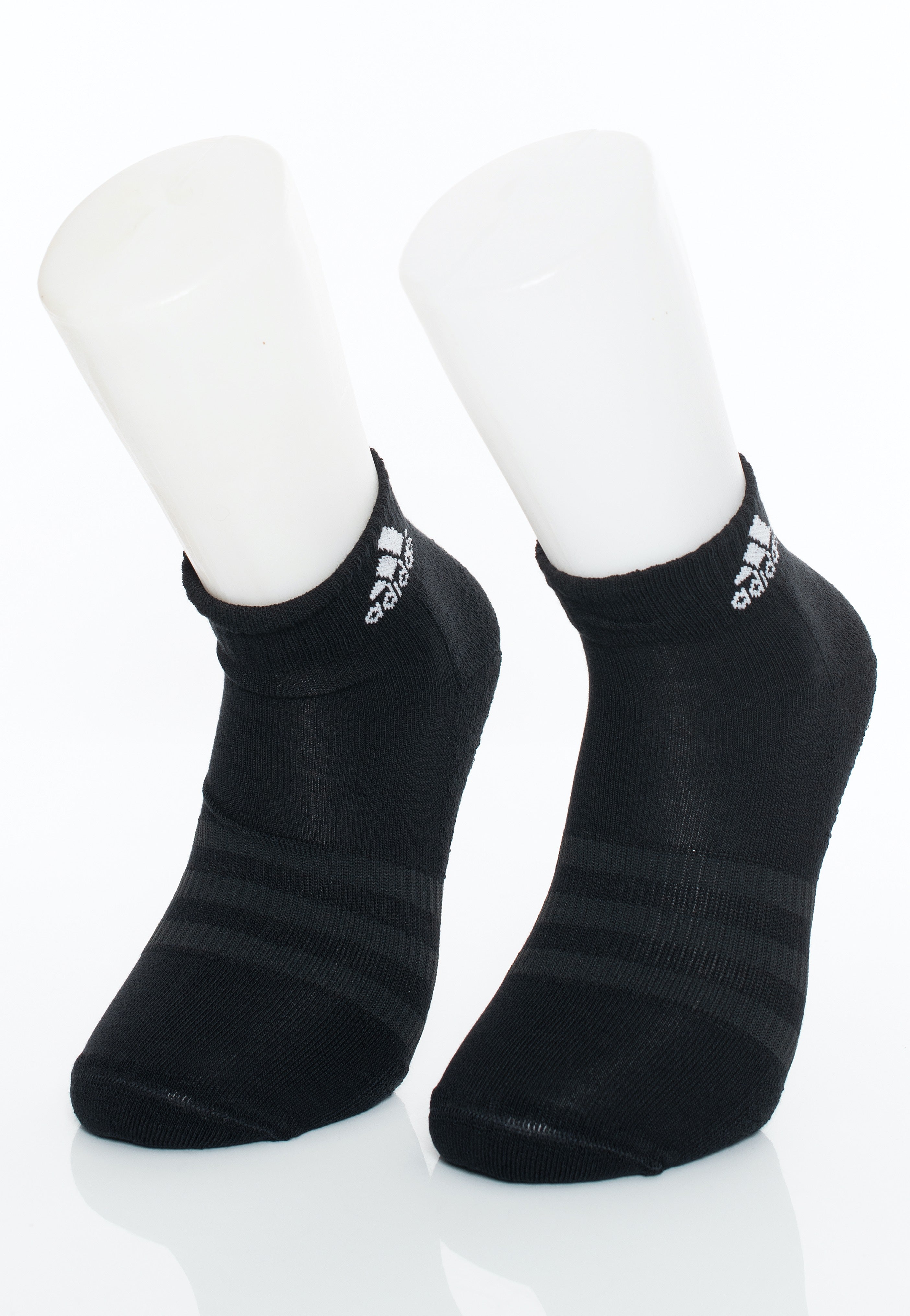 Adidas - C Spw Ank Pack Of 6 Black/White - Socks | Neutral-Image