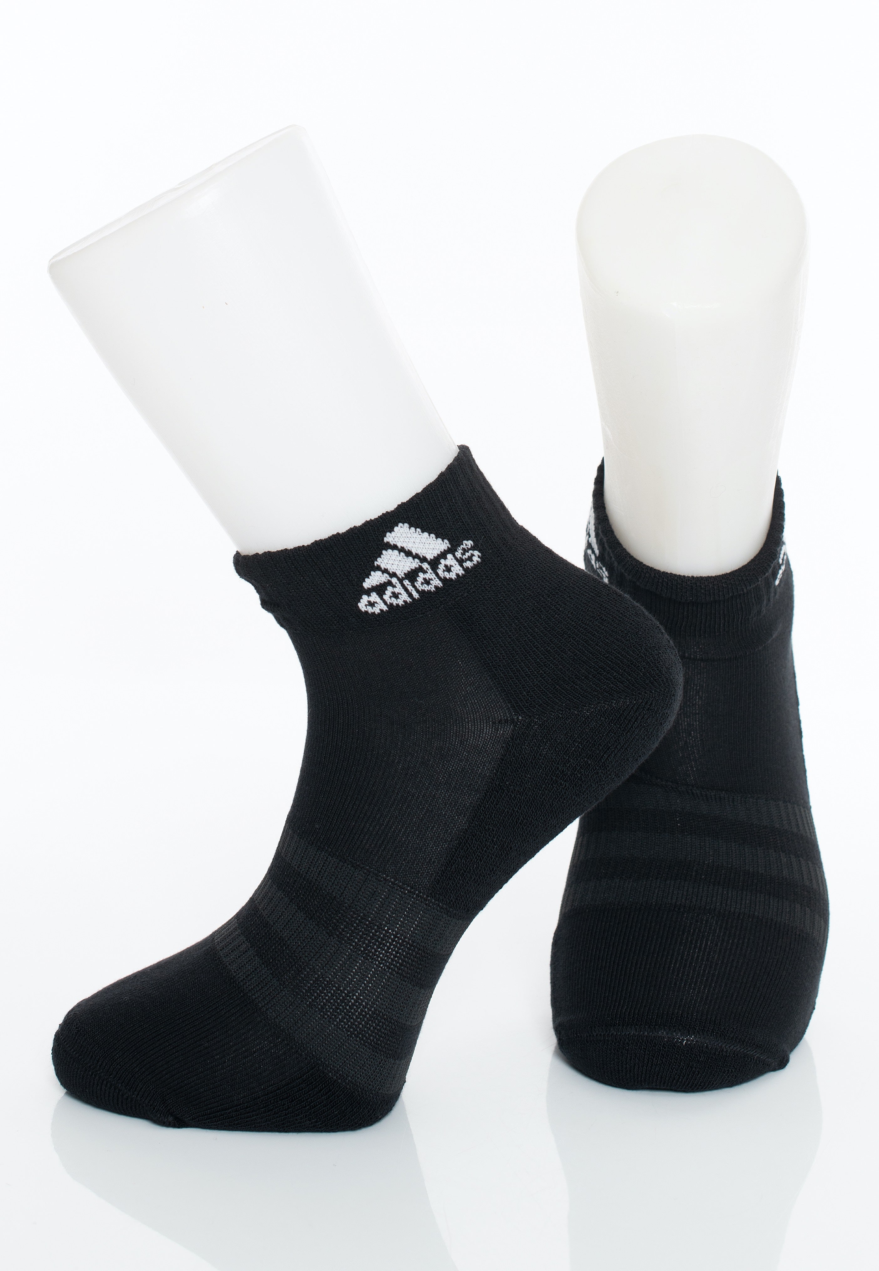 Adidas - C Spw Ank Pack Of 6 Black/White - Socks | Neutral-Image