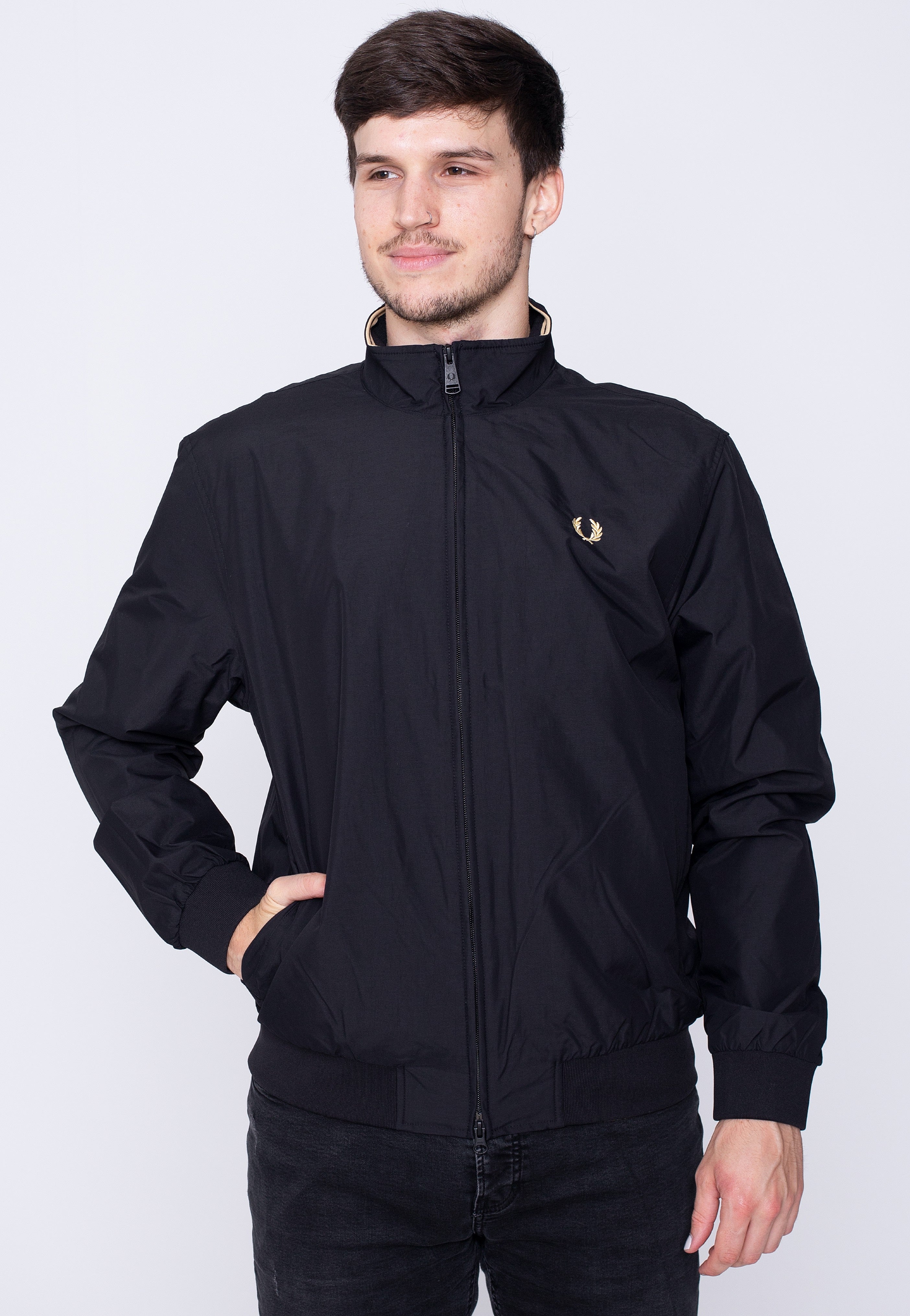 Fred Perry - Brentham Black - Jacket | Men-Image