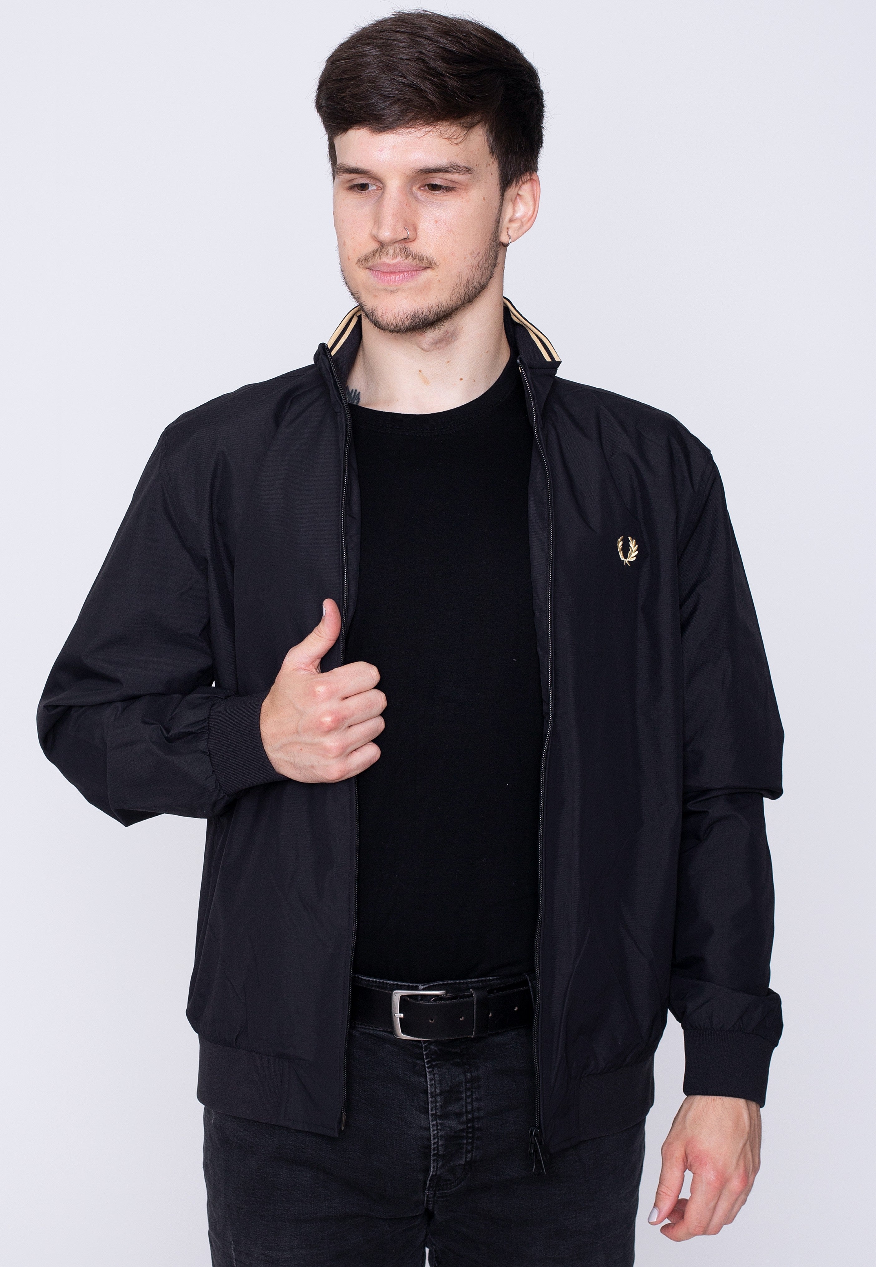 Fred Perry - Brentham Black - Jacket | Men-Image