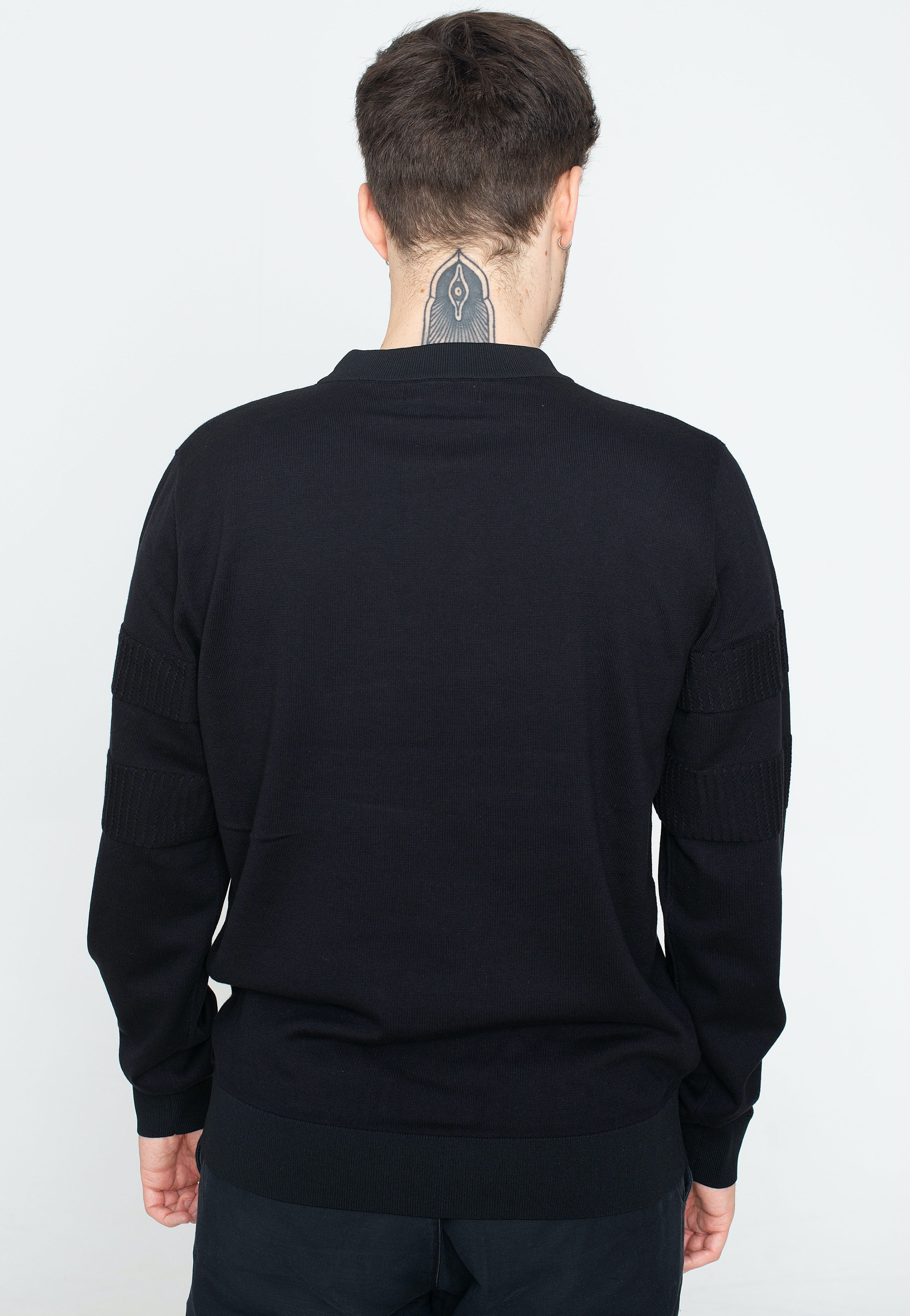 Fred Perry - Circle Branding Jumper Black - Sweater | Men-Image