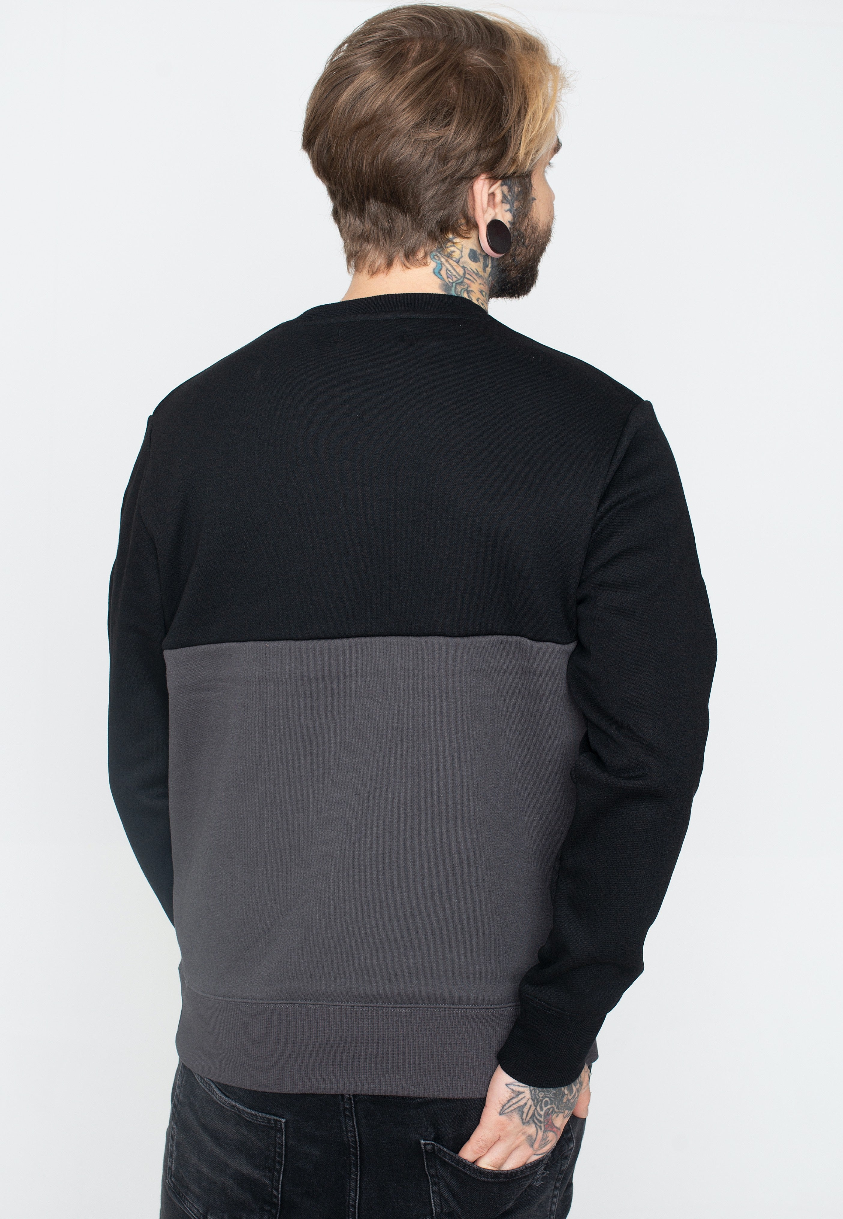 Fred Perry - Circle Colour Block Black - Sweater | Men-Image