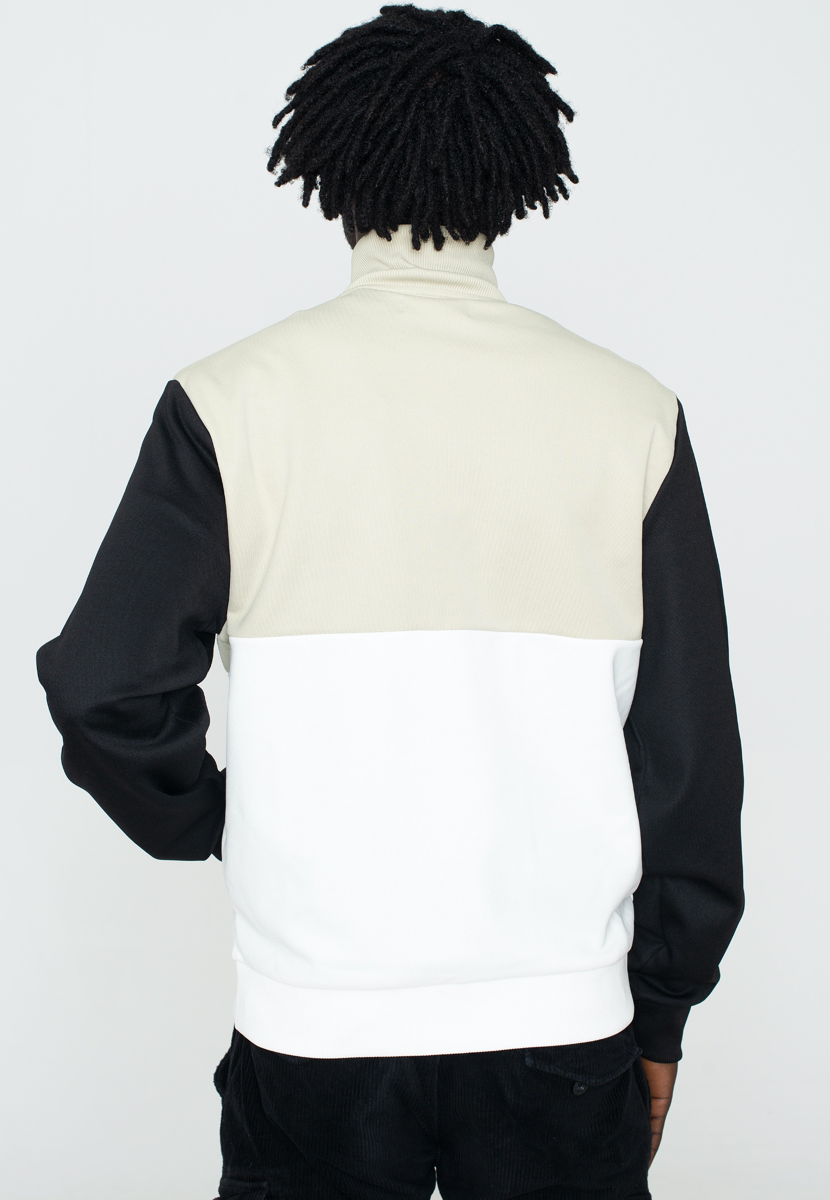 Fred Perry - Colour Block Track Light Oyster - Track Jacket | Men-Image