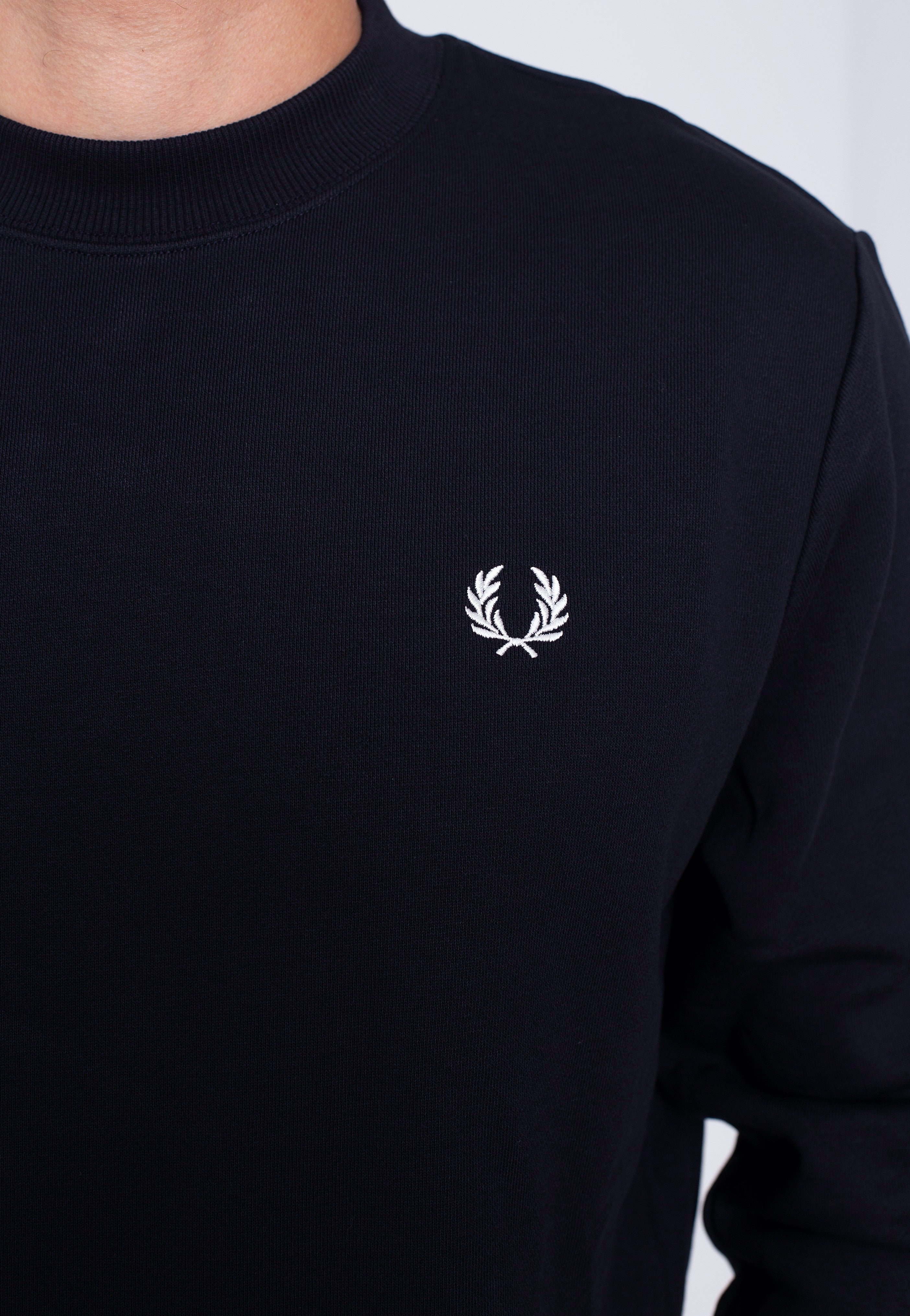 Fred Perry - Crew Navy - Sweater | Men-Image