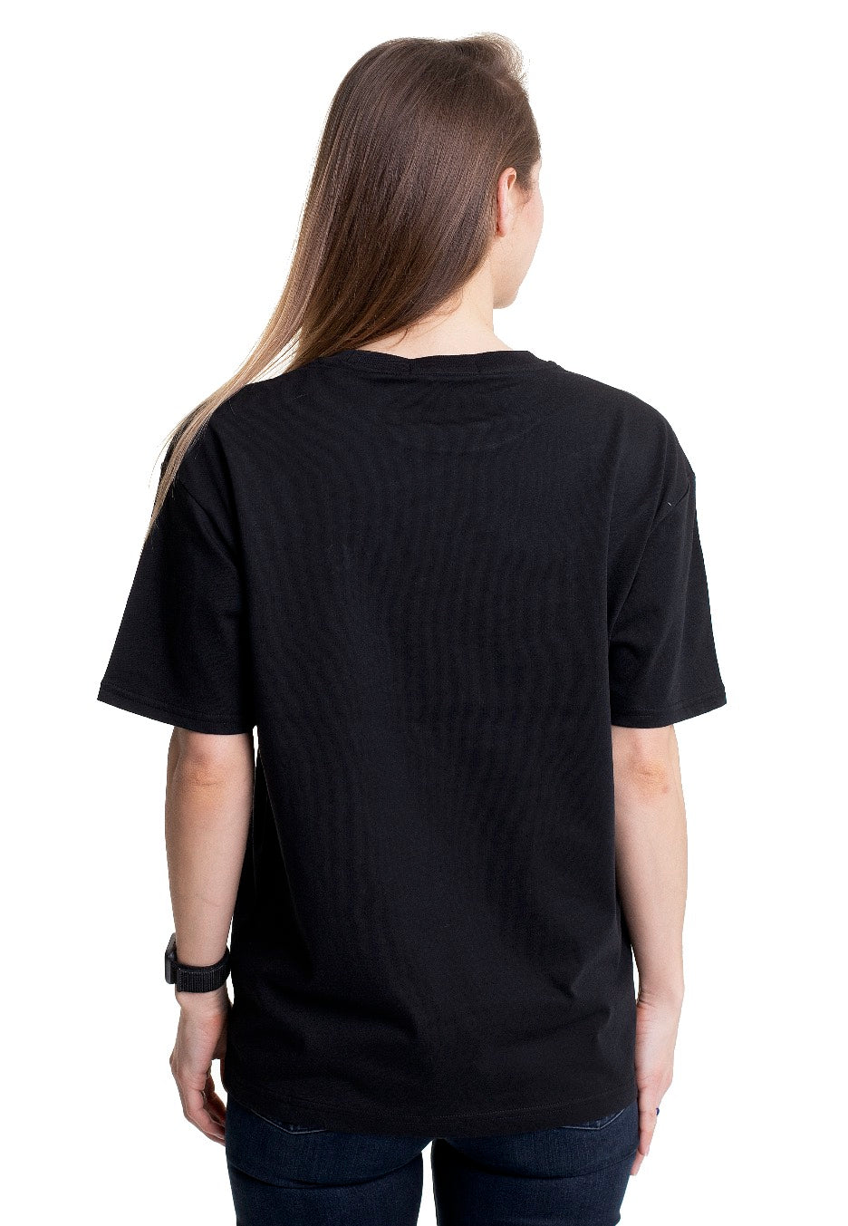 Fred Perry - Crew Neck Black - T-Shirt | Women-Image