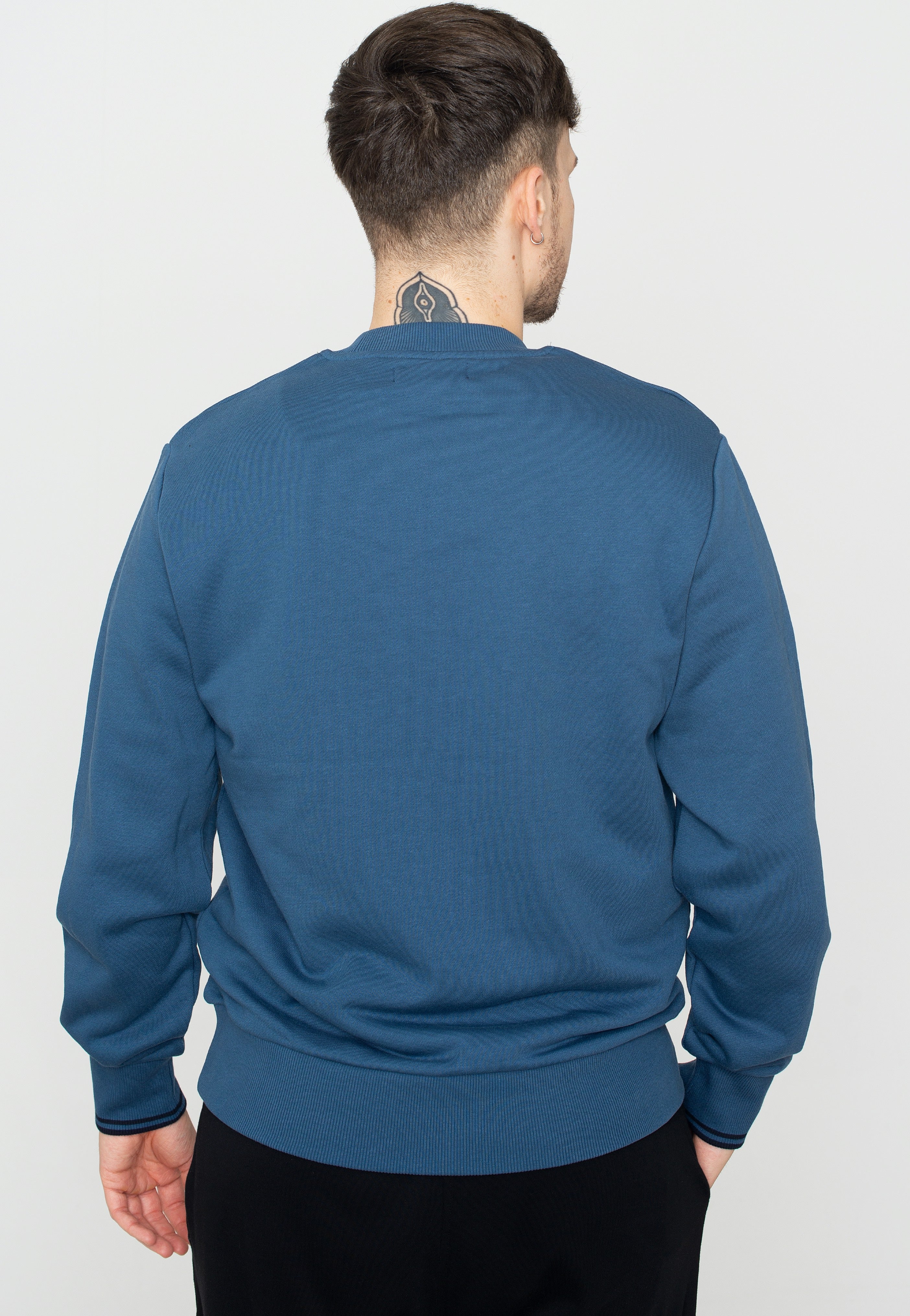 Fred Perry - Crew Neck Midnight Blue - Sweater | Men-Image