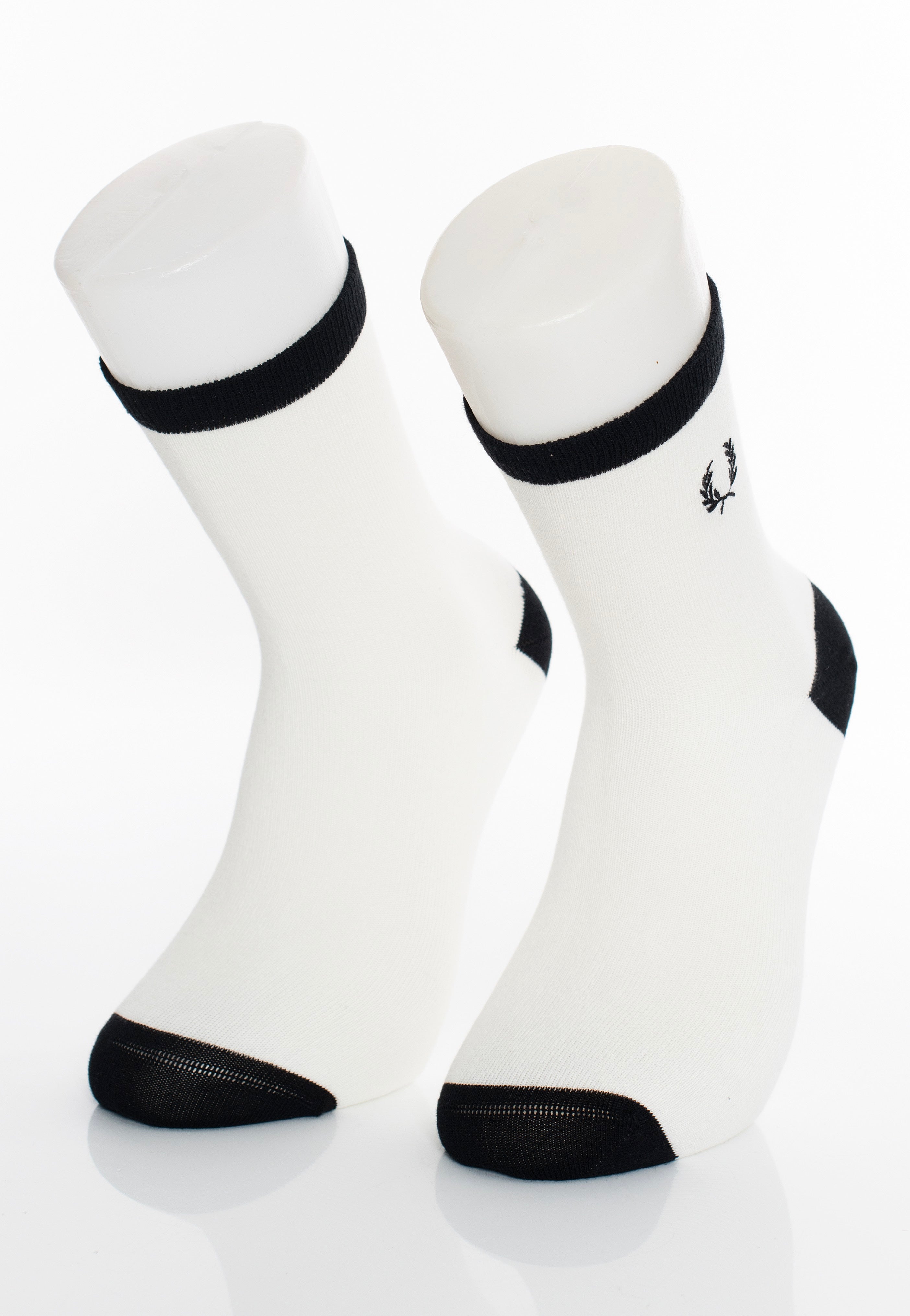 Fred Perry x Amy Winehouse - Heart Snow White - Socks | Neutral-Image