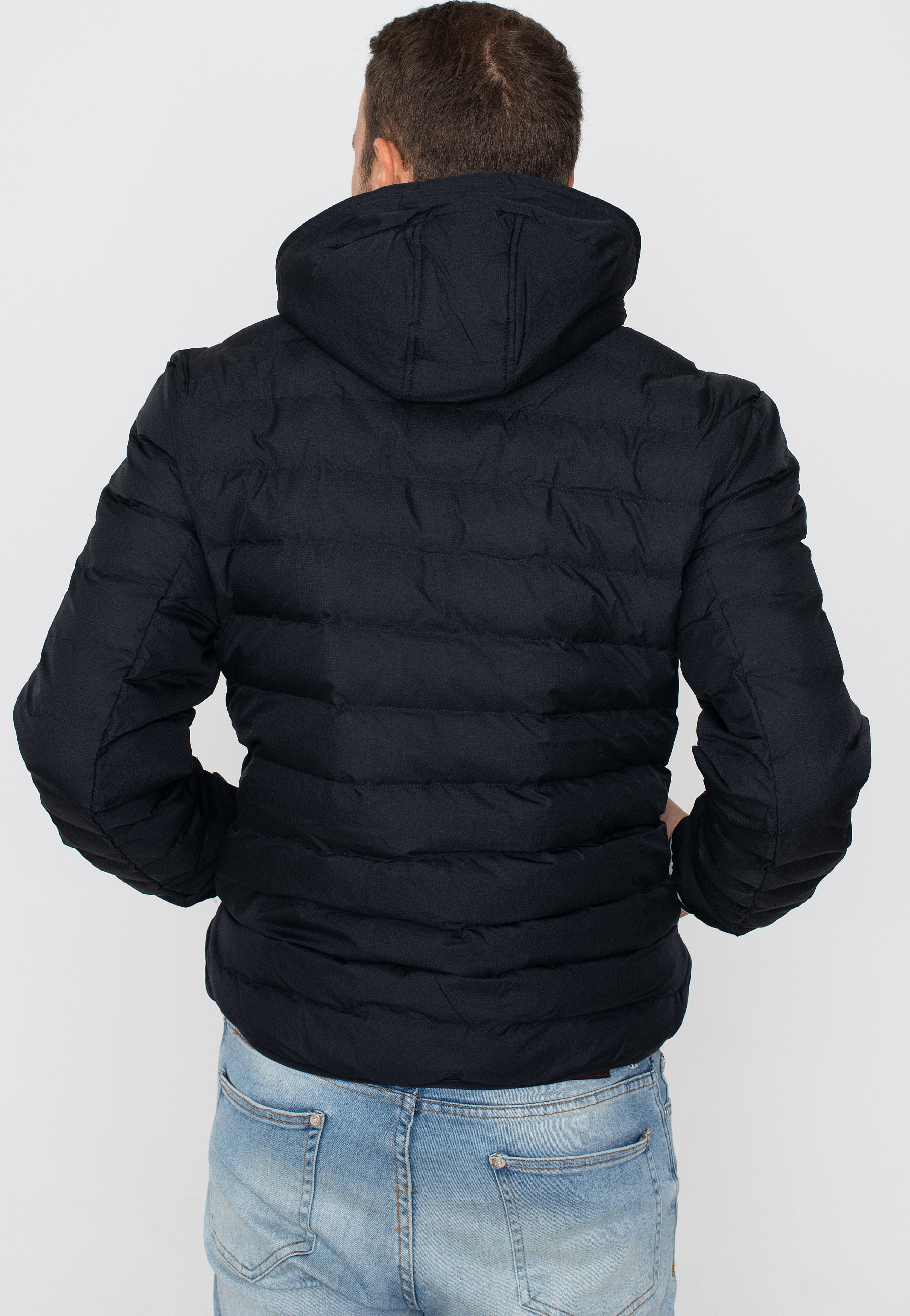 Fred Perry - Hooded Insulated Black - Jacket | Men-Image