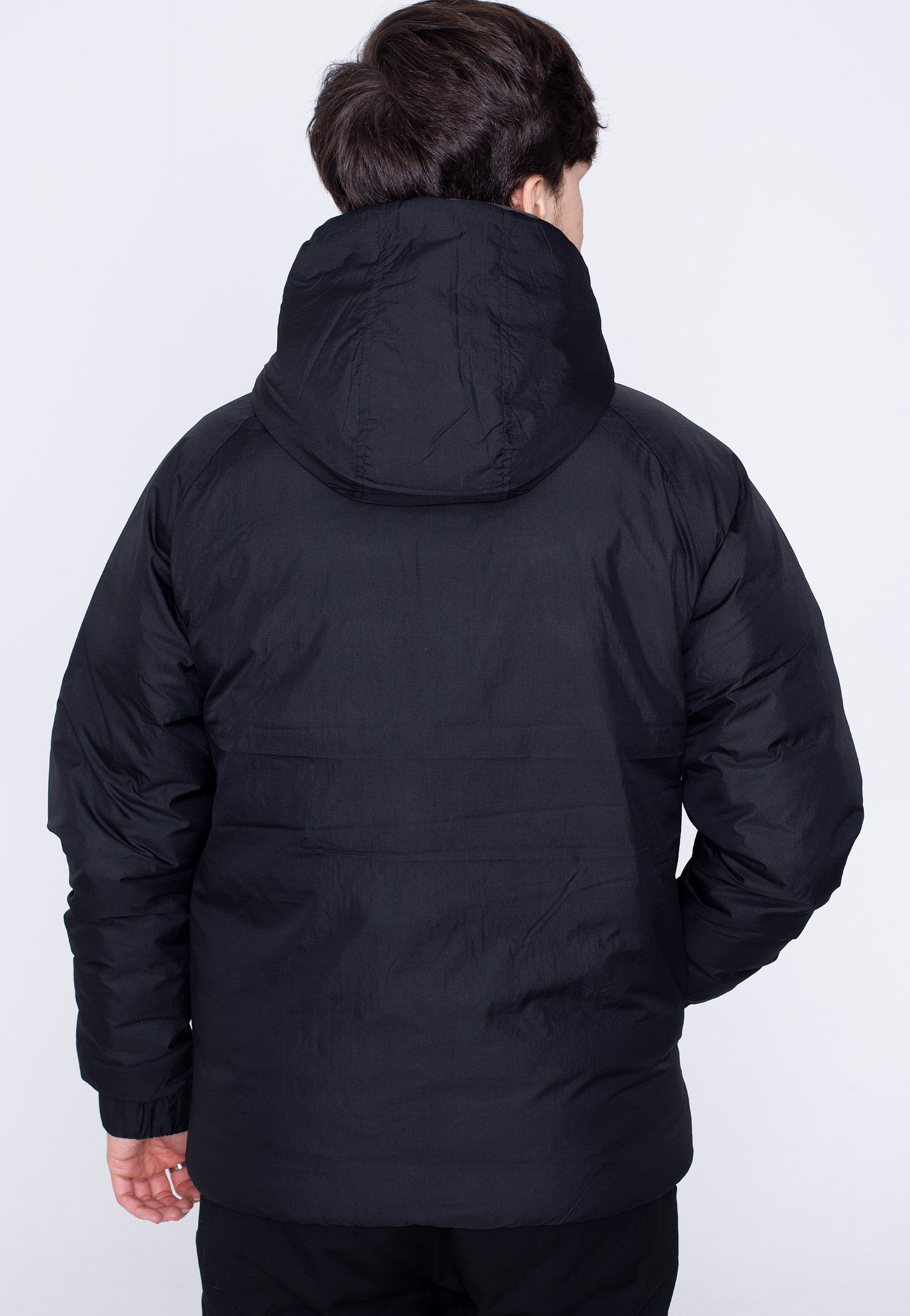 Fred Perry - Insulated Hooded Black/Green - Jacket | Men-Image