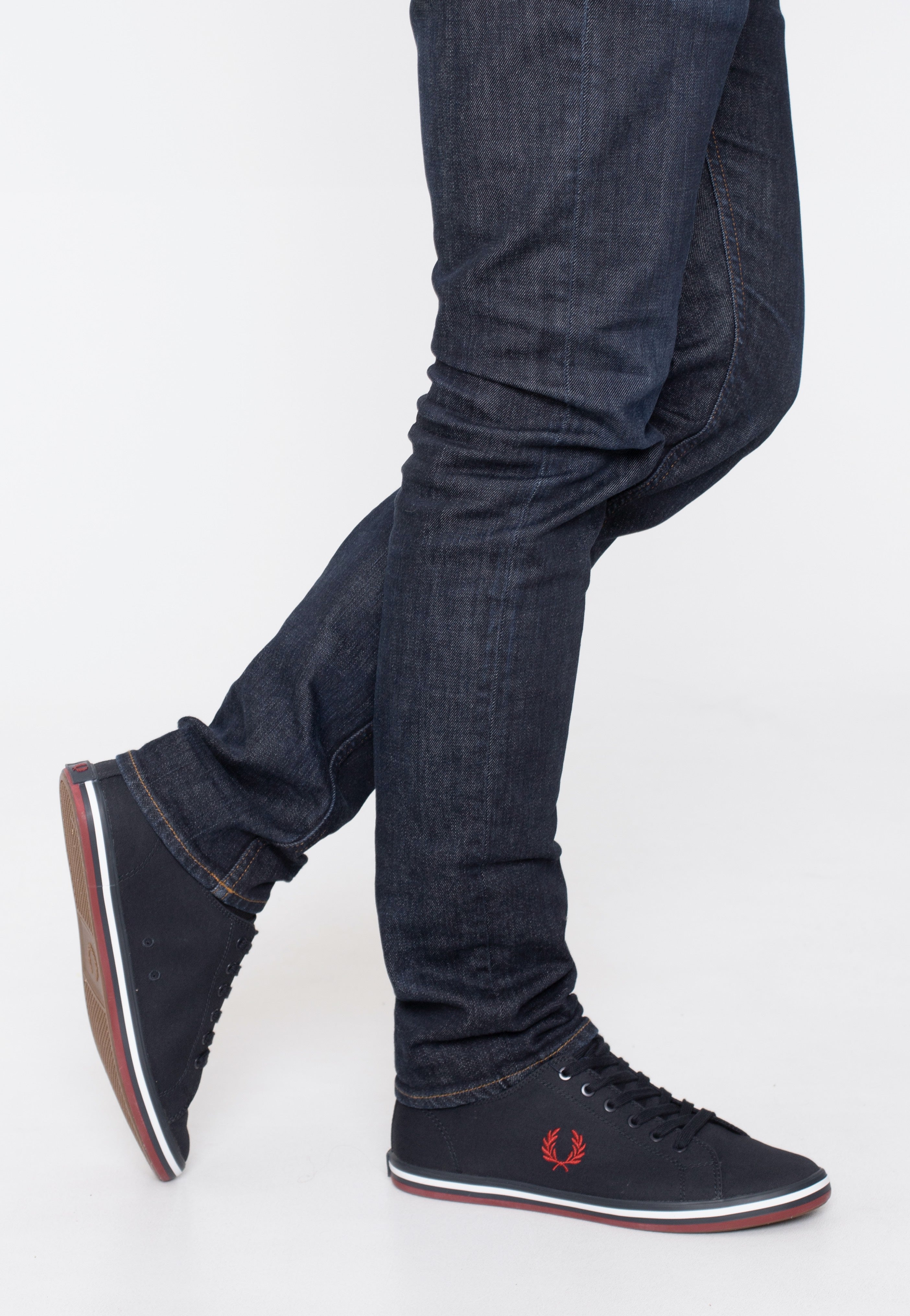 Fred Perry - Kingston Twill Navy - Shoes | Men-Image