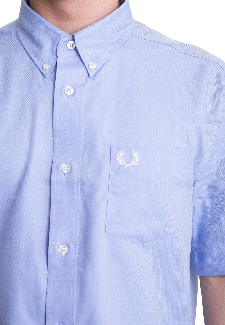 Fred Perry - Oxford Light Smoke - Shirt | Men-Image