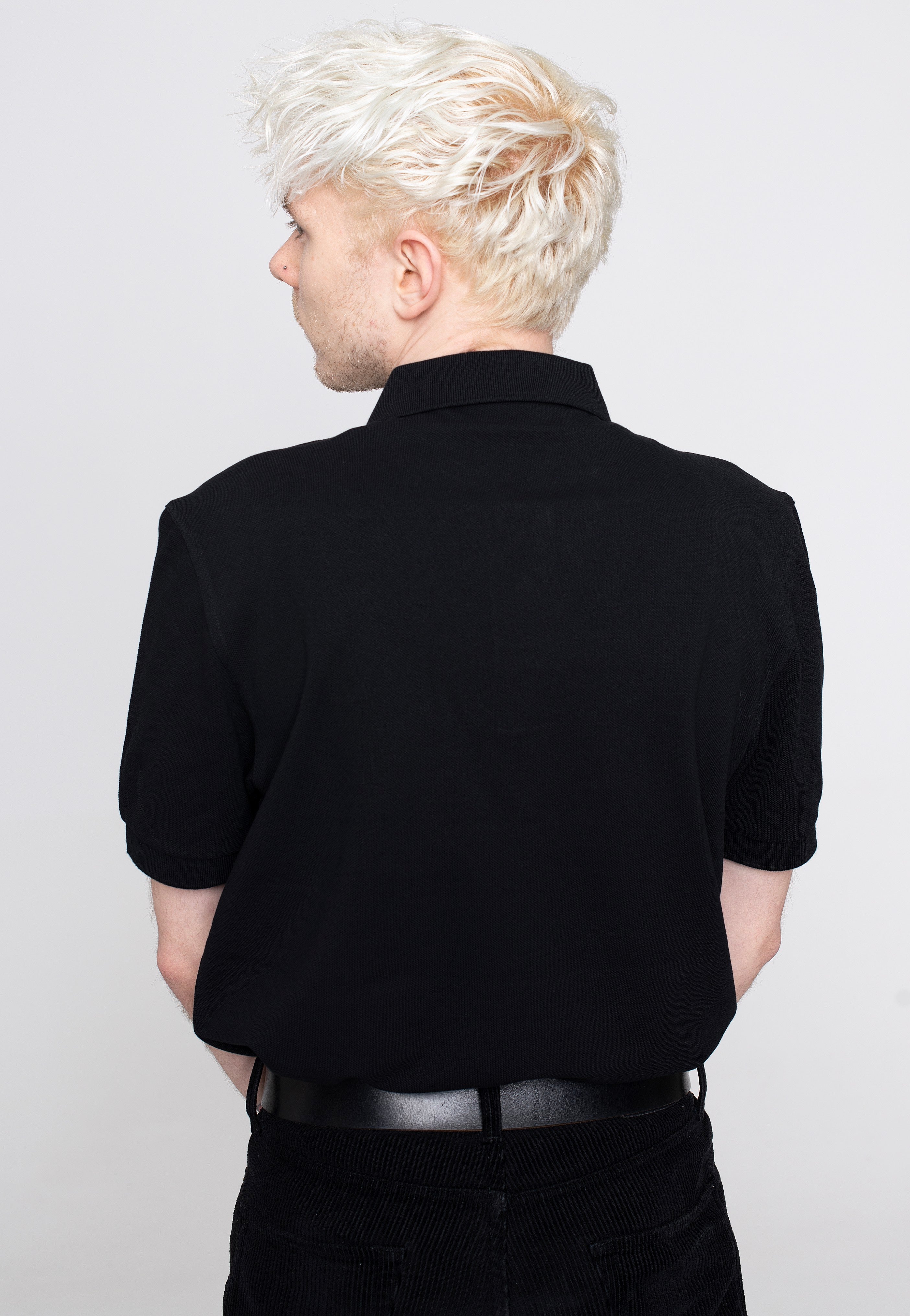 Fred Perry - Plain Black - Polo | Men-Image