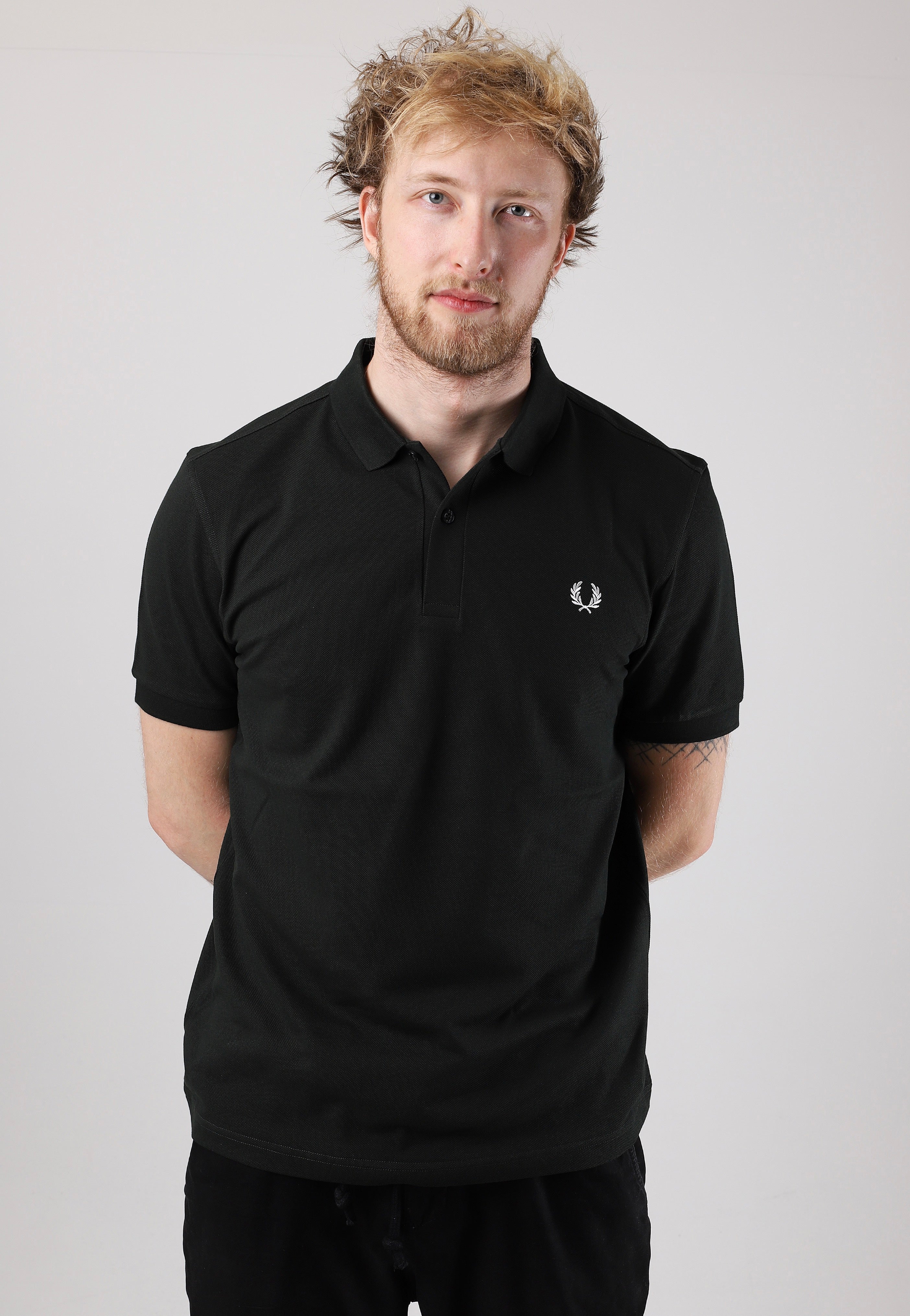 Fred Perry - Plain Night Green - Polo | Men-Image