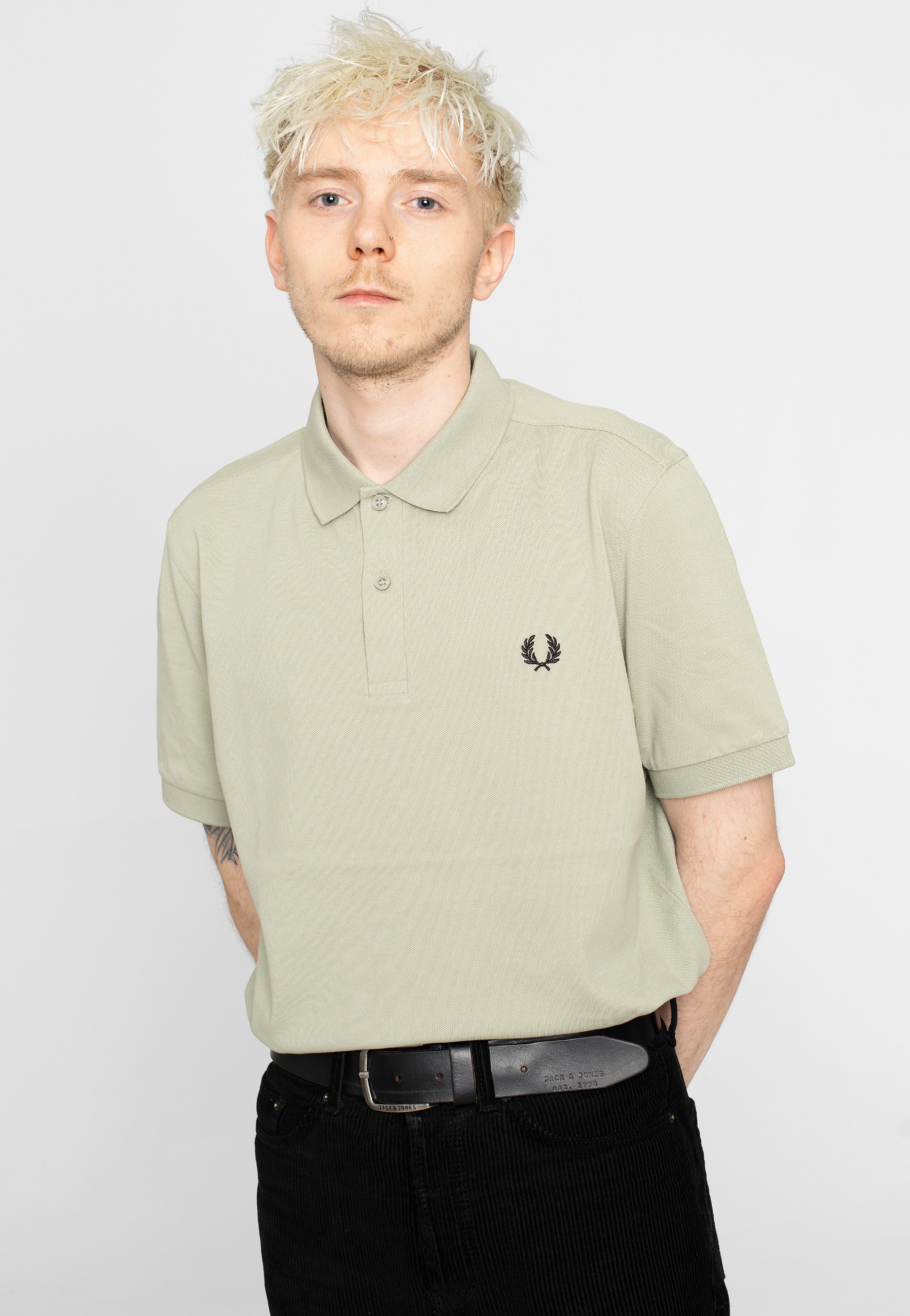 Fred Perry - Plain Seagrass - Polo | Men-Image