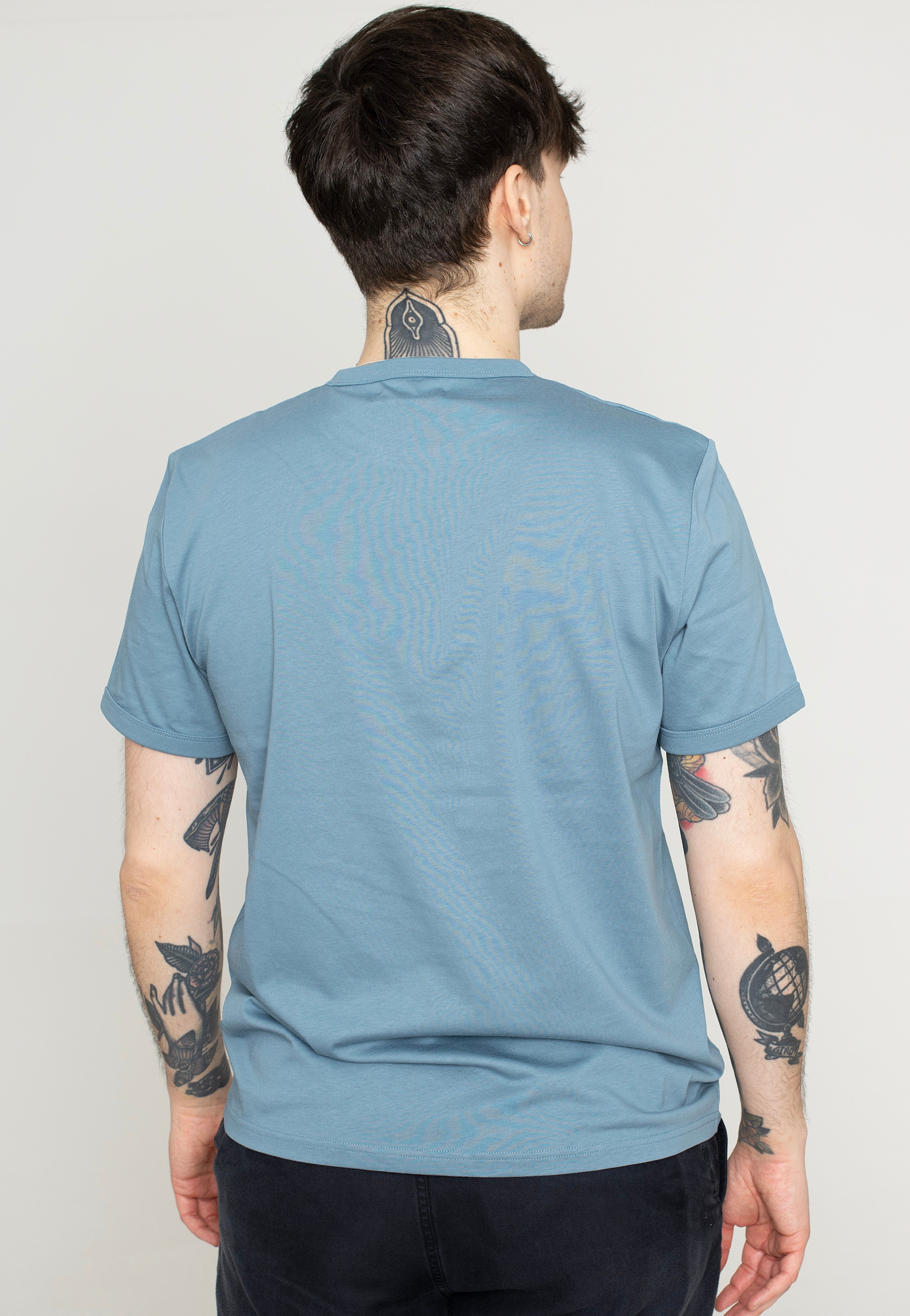 Fred Perry - Ringer Ash Blue - T-Shirt | Men-Image