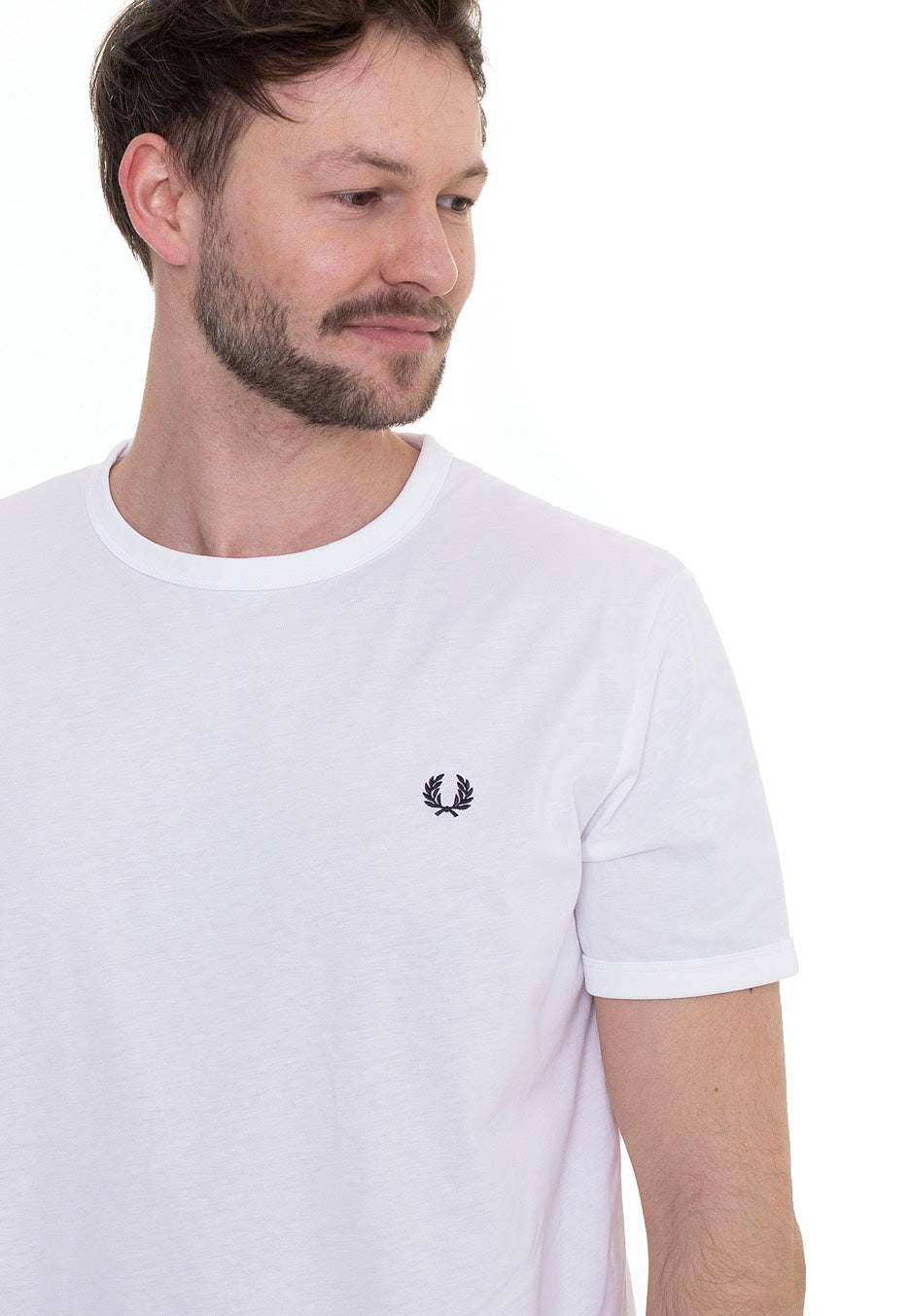 Fred Perry - Ringer White - T-Shirt | Men-Image