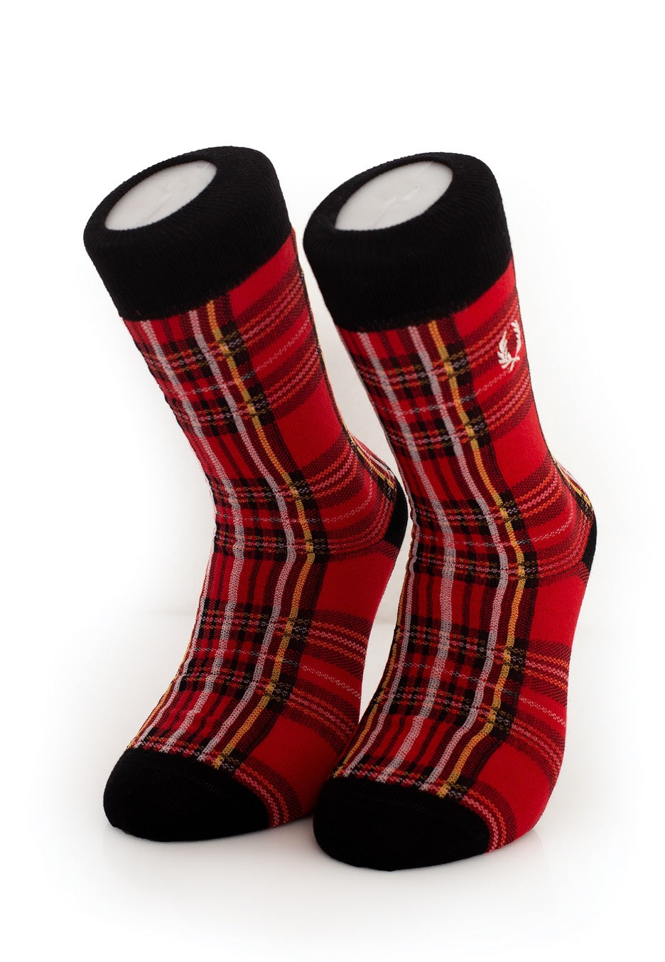 Fred Perry - Royal Stewart Tartan Red - Socks | Men-Image