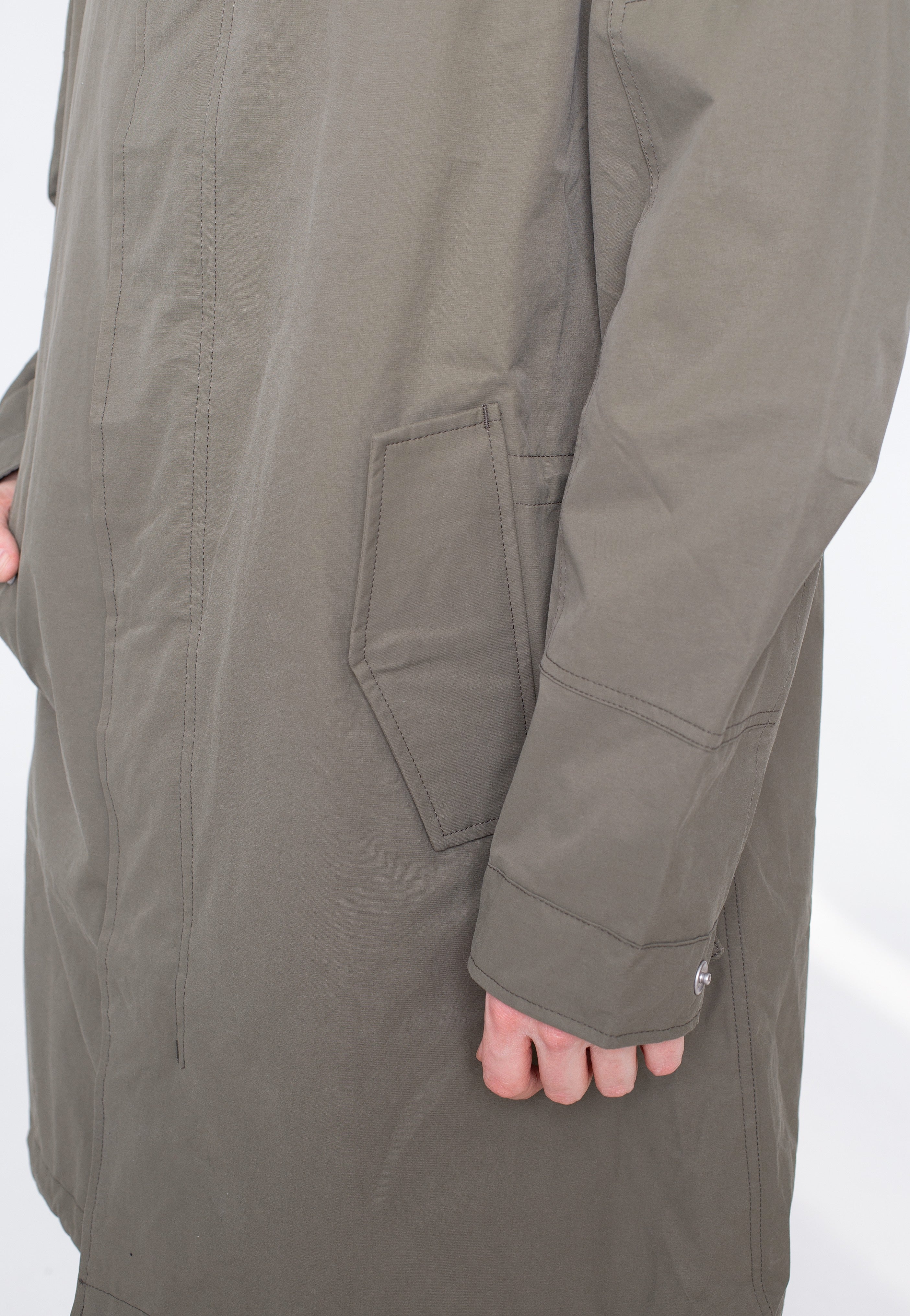 Fred Perry - Shell Parka Military Green - Jacket | Men-Image