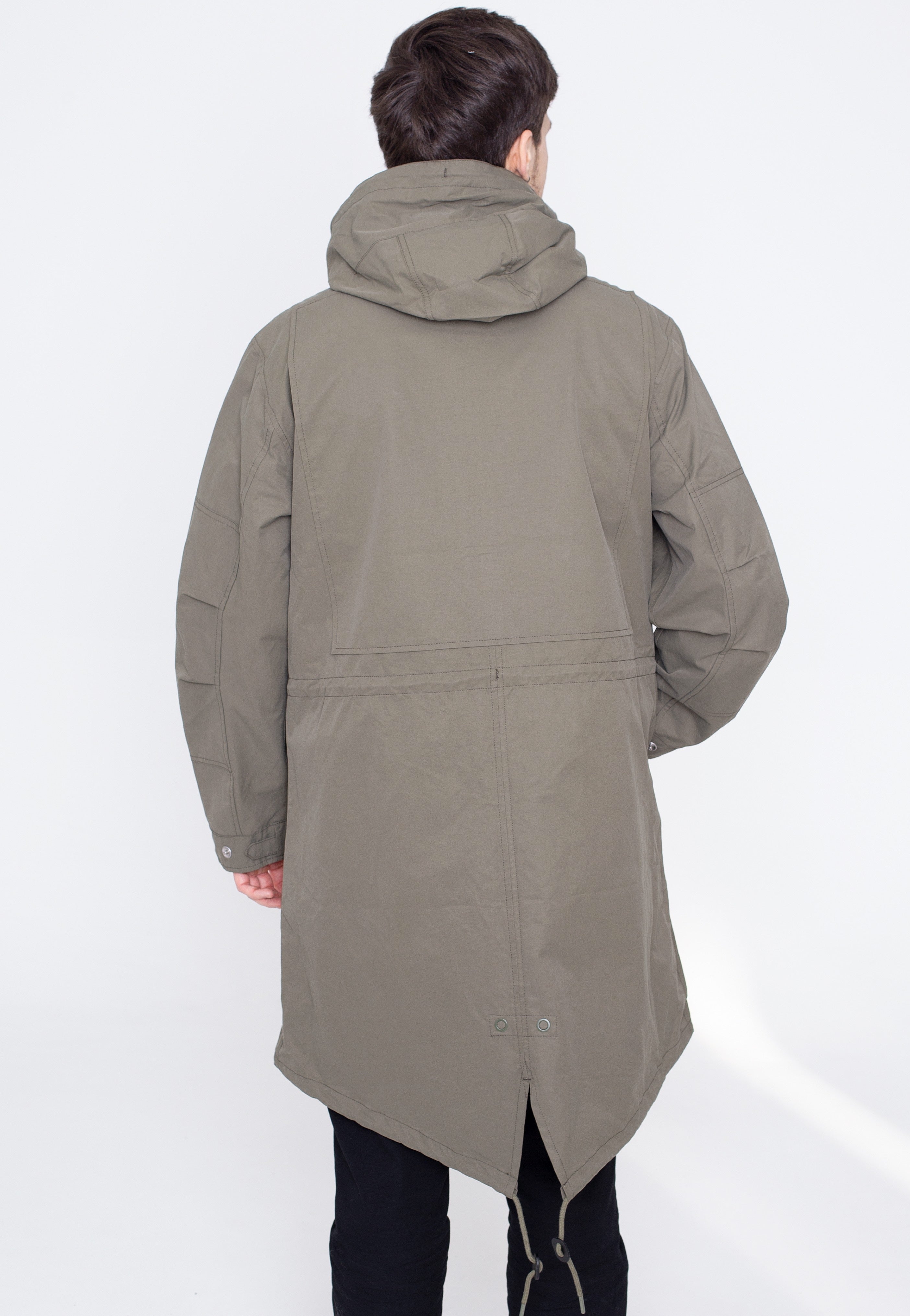 Fred Perry - Shell Parka Military Green - Jacket | Men-Image