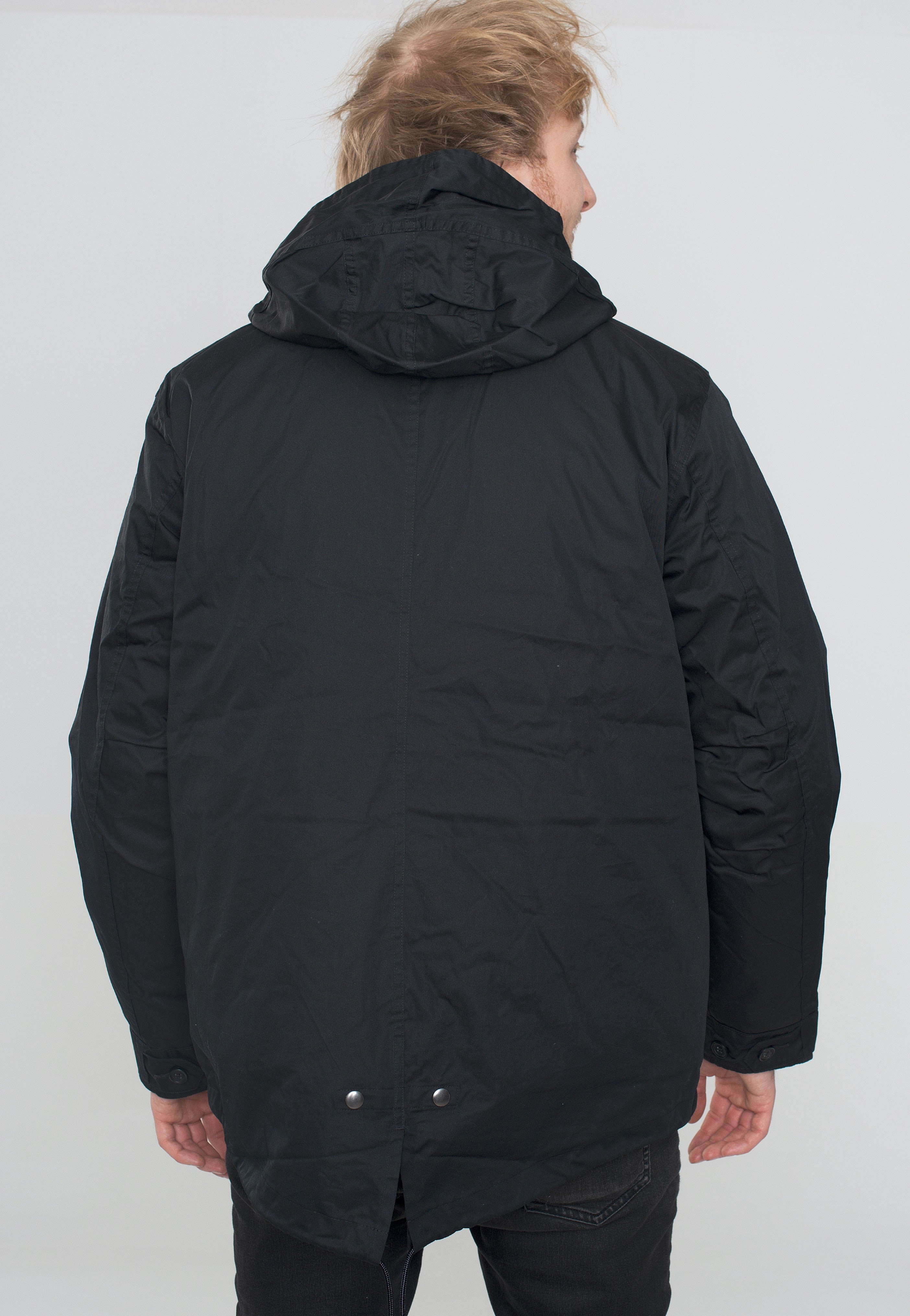 Fred Perry - Short Padded Black - Jacket | Men-Image