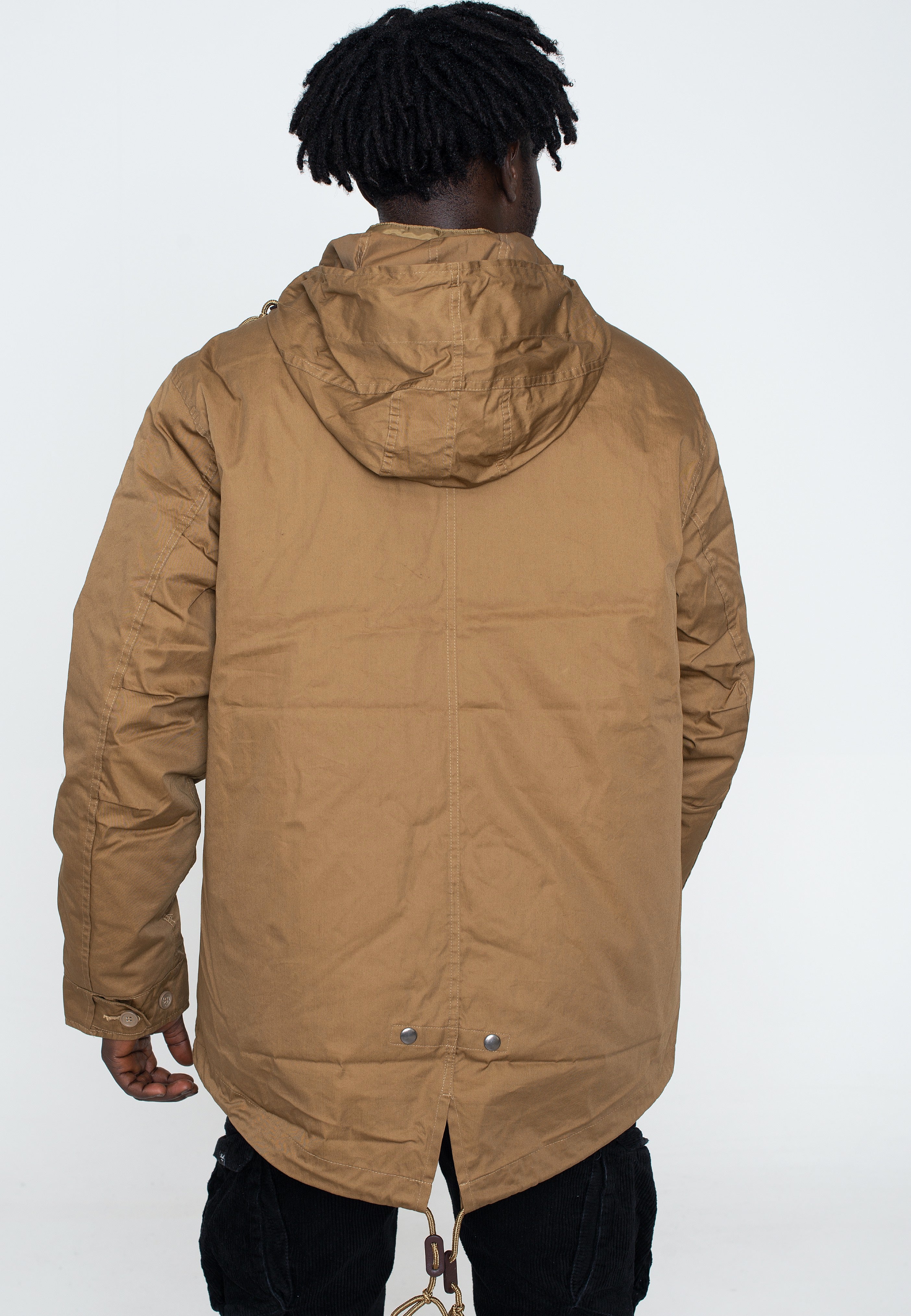 Fred Perry - Short Padded Shaded Stone - Jacket | Men-Image