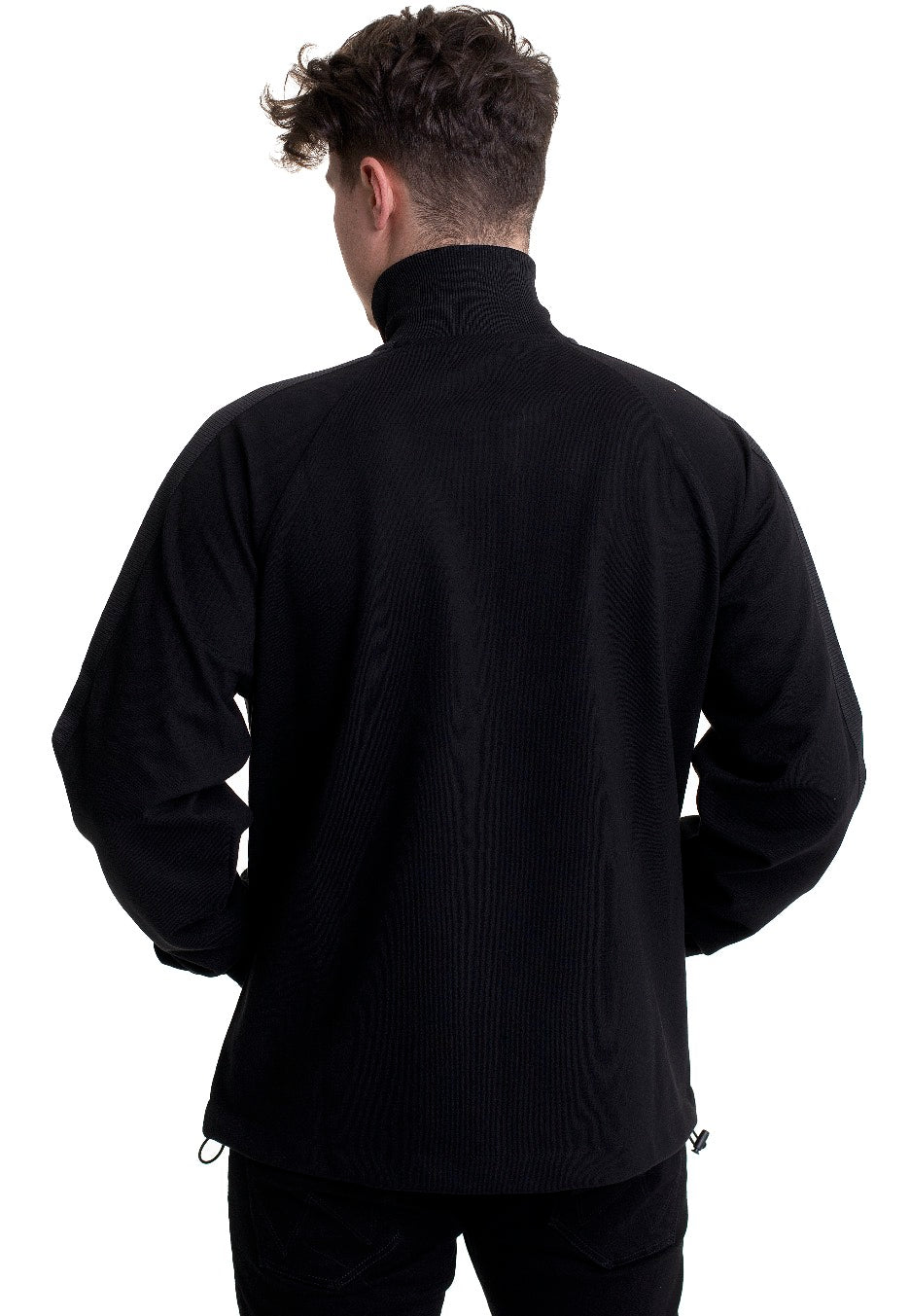 Fred Perry - Tonal Tape Track Black - Track Jacket | Men-Image