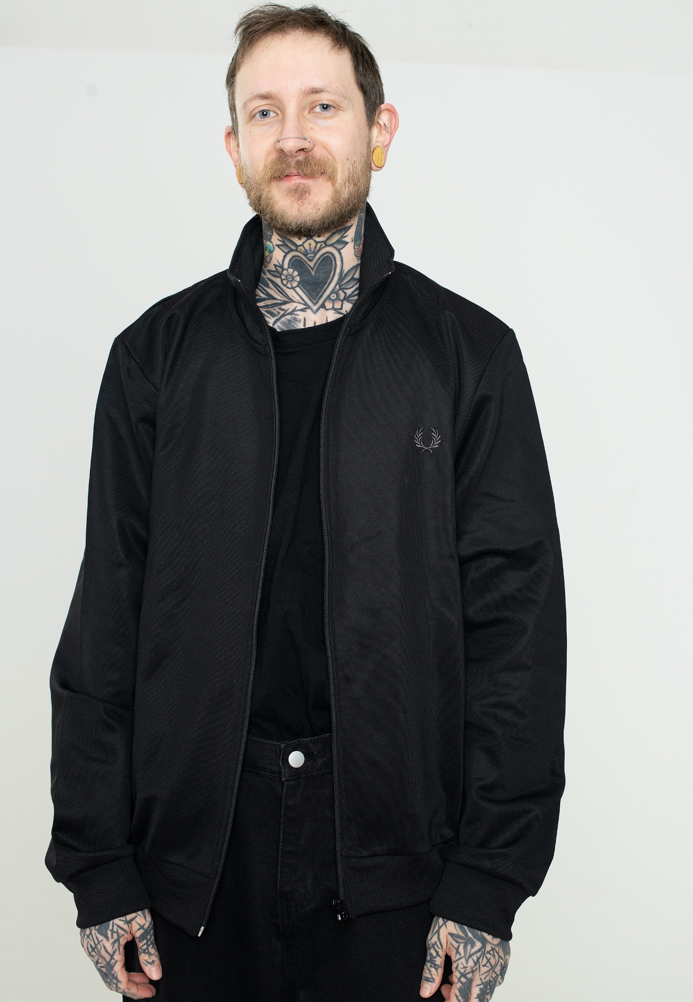 Fred Perry - Track Black - Track Jacket | Men-Image