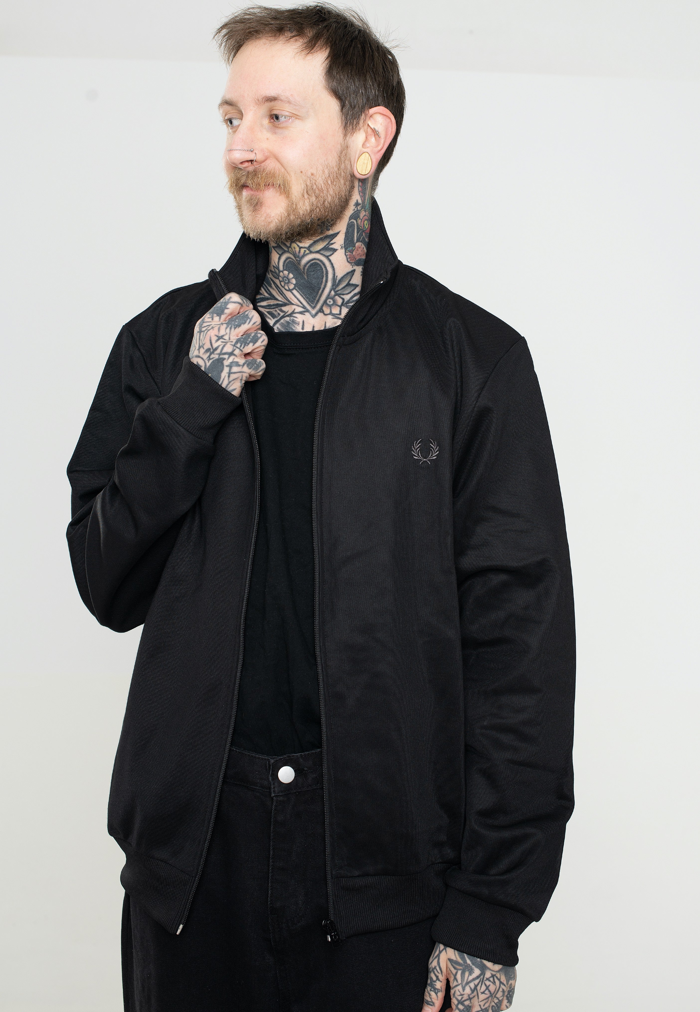 Fred Perry - Track Black - Track Jacket | Men-Image