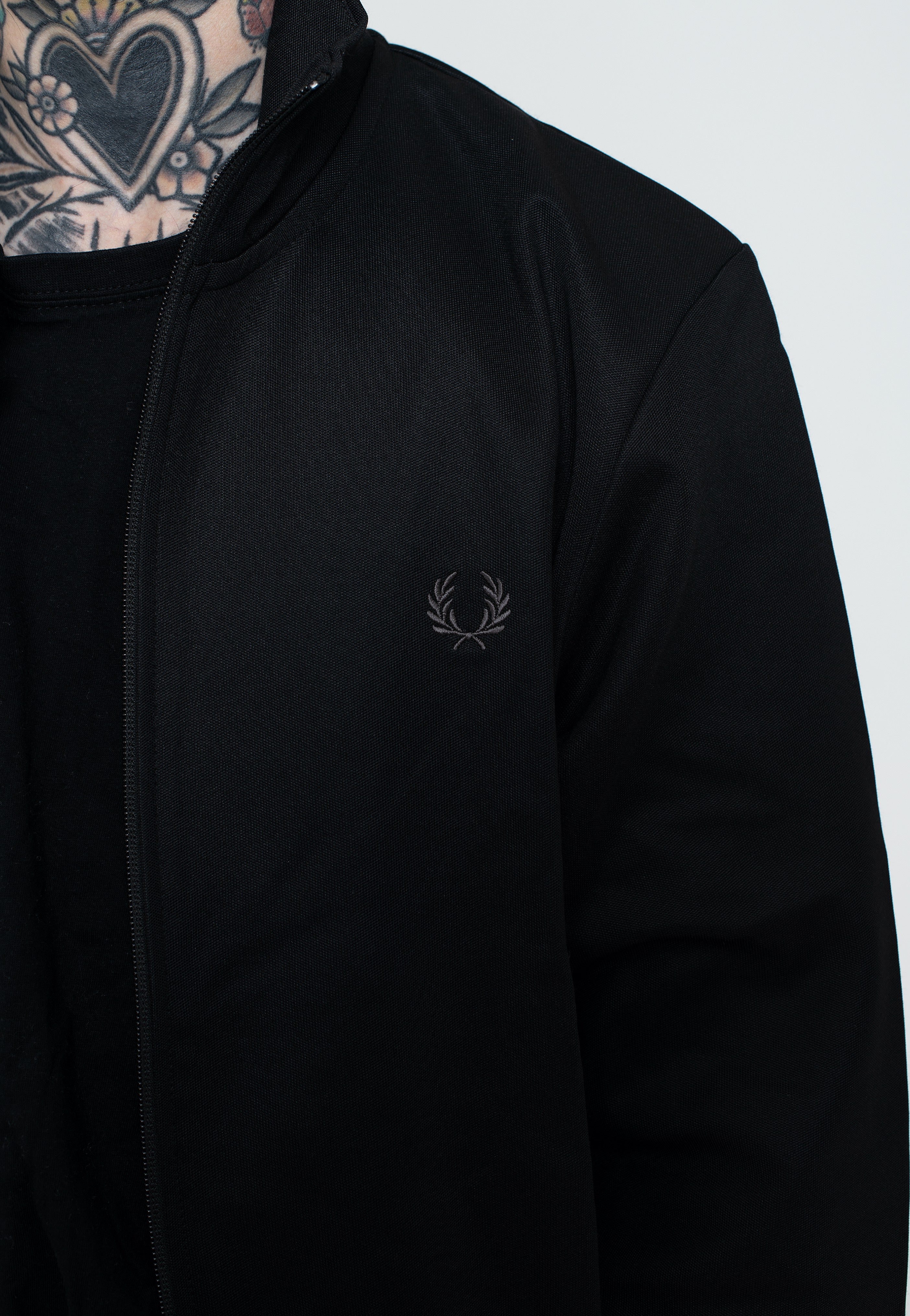 Fred Perry - Track Black - Track Jacket | Men-Image