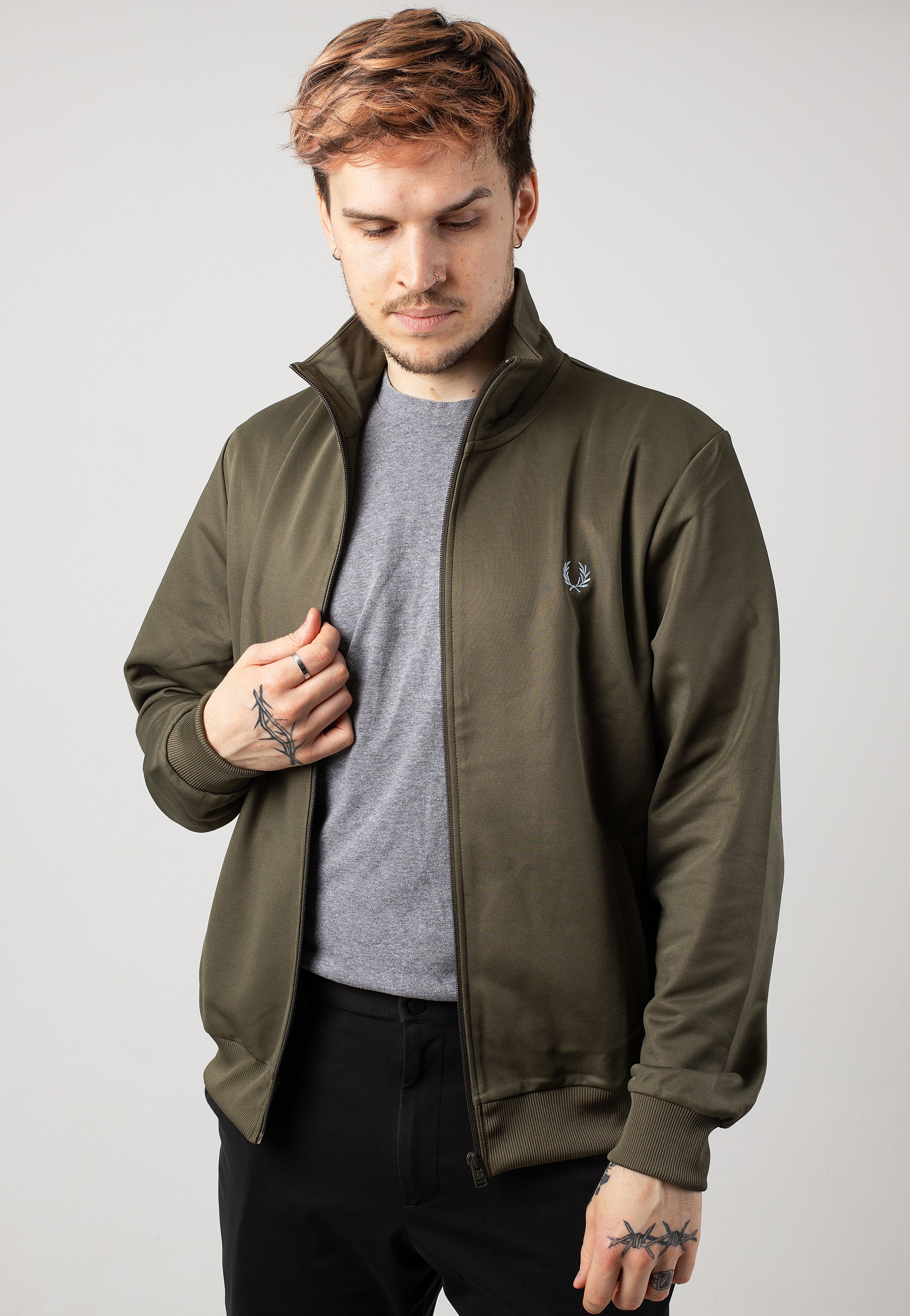 Fred Perry - Track Uniform Green - Track Jacket | Men-Image