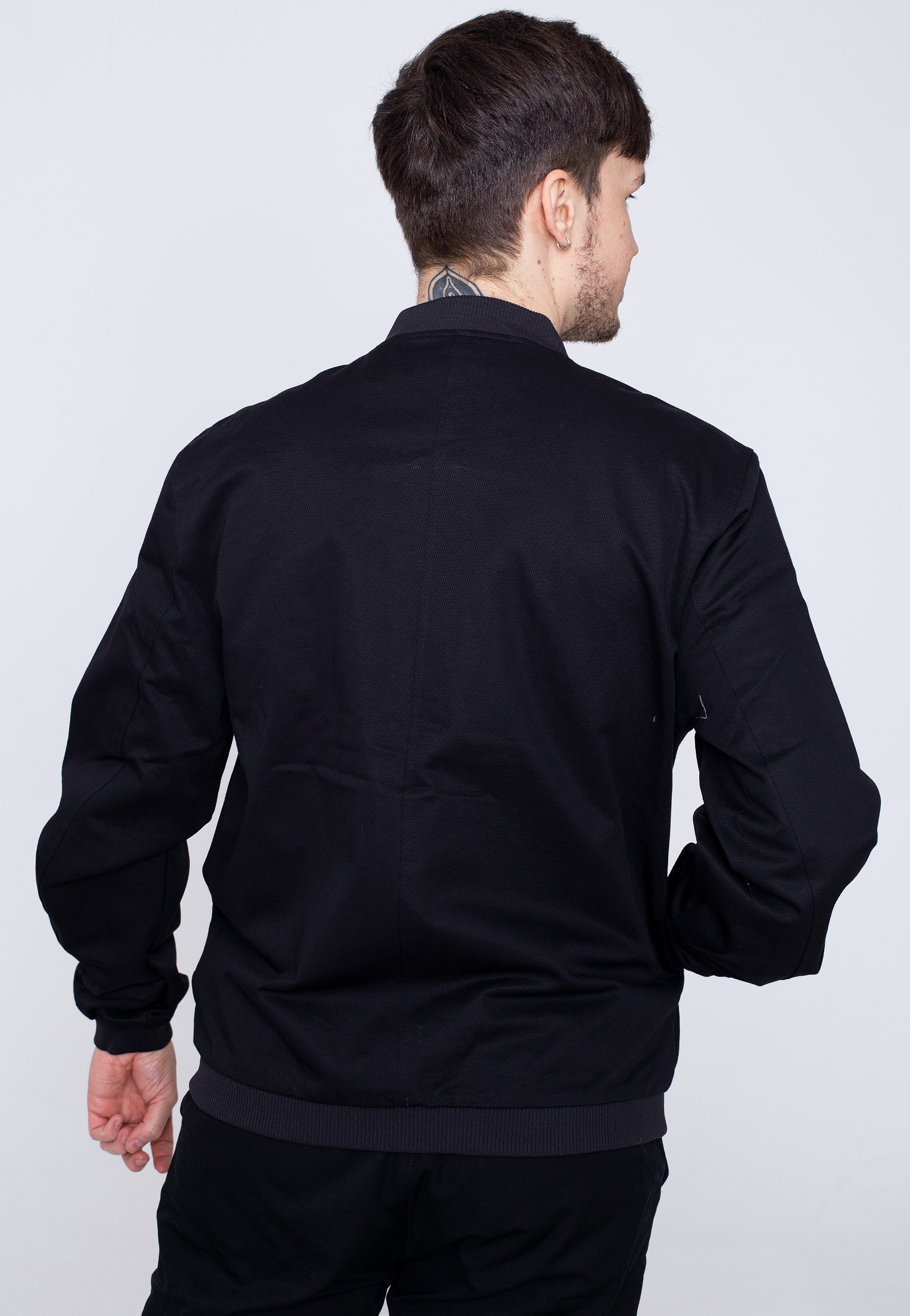 Fred Perry - Twill Bomber Black - Jacket | Men-Image