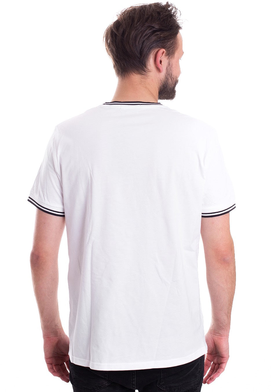 Fred Perry - Twin Tipped White - T-Shirt | Men-Image