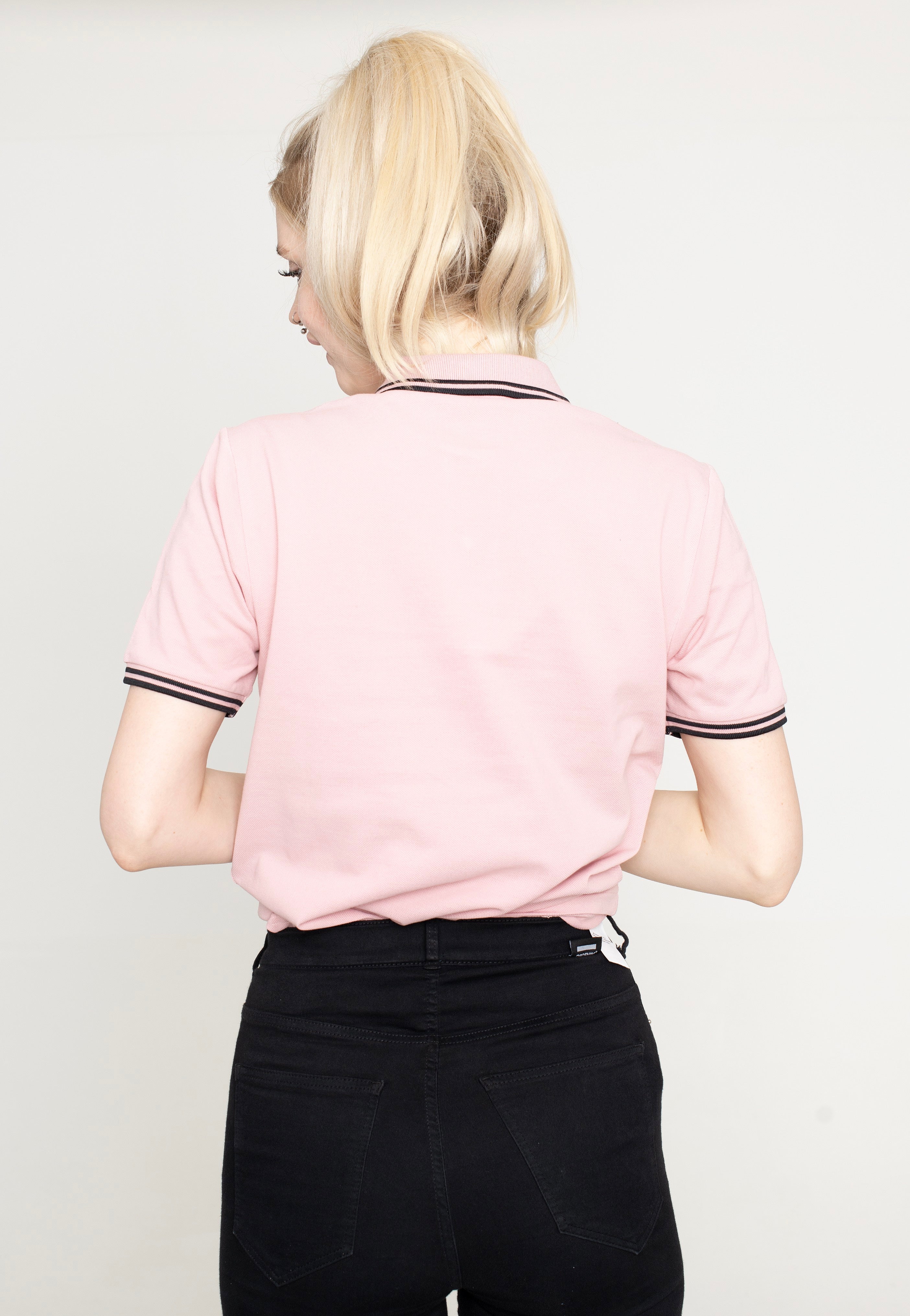 Fred Perry - Twin Tipped Chalky Pink - Polo | Women-Image