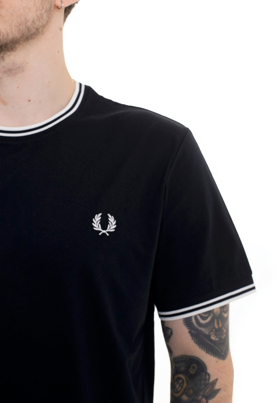 Fred Perry - Twin Tipped Navy - T-Shirt | Men-Image