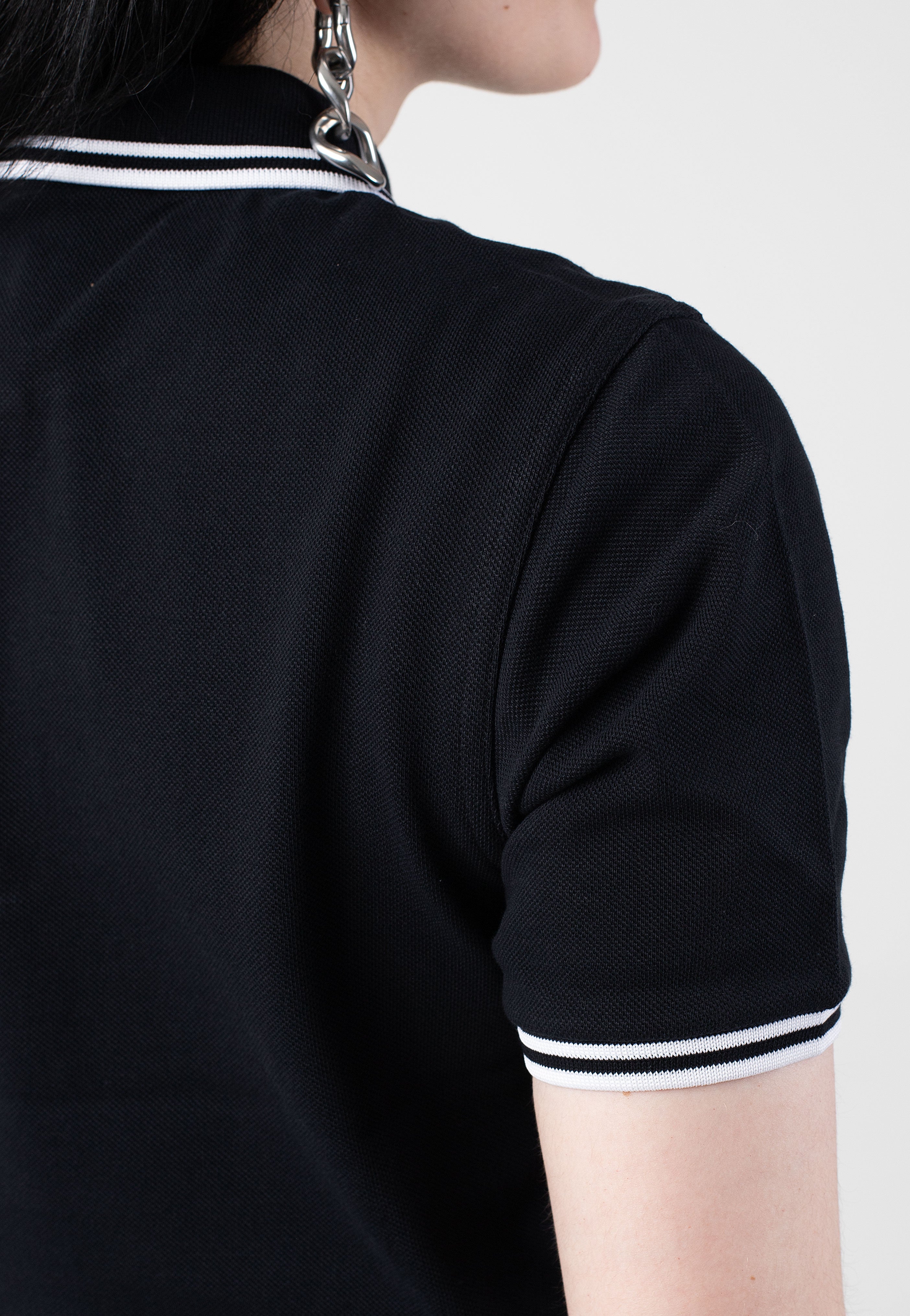 Fred Perry - Twin Tipped Navy/White - Polo | Women-Image