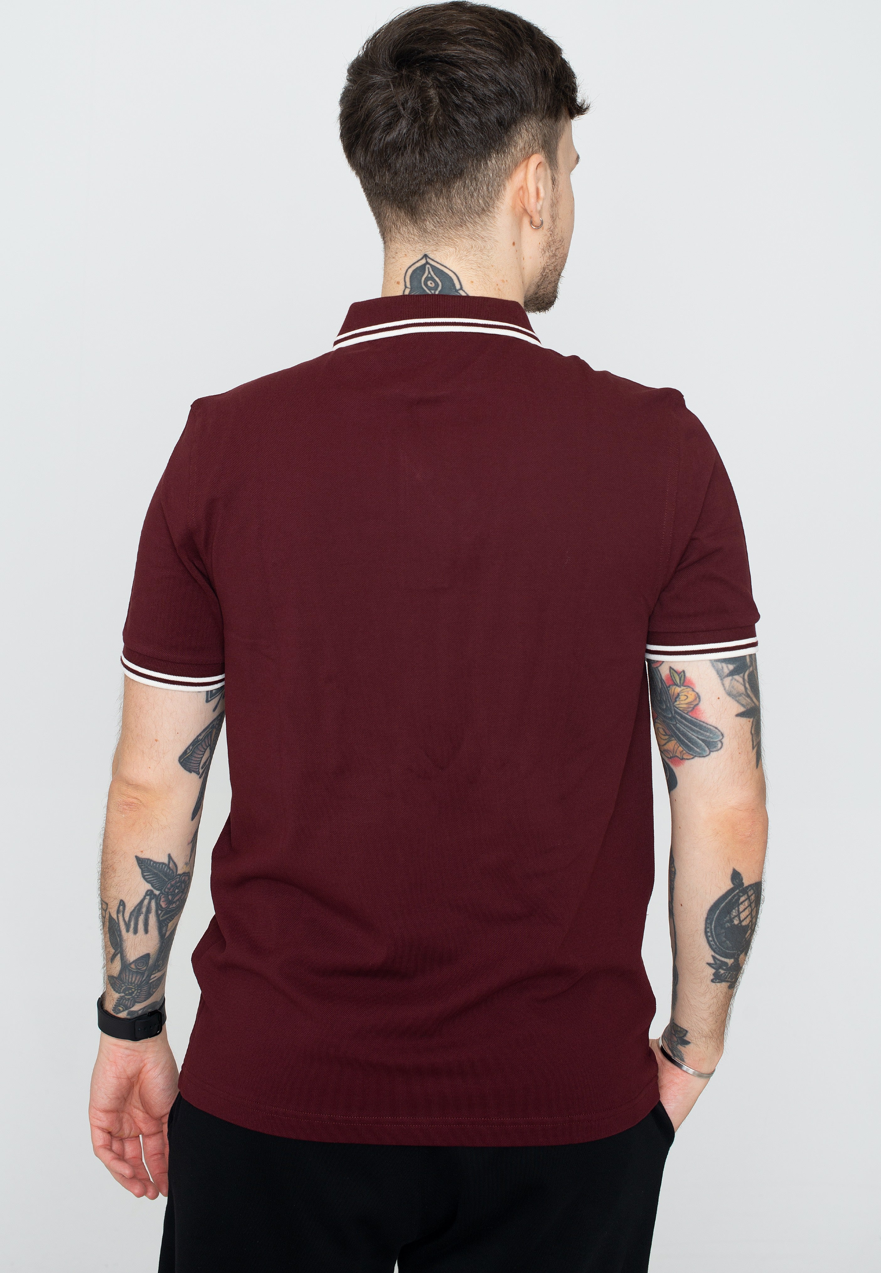 Fred Perry - Twin Tipped Oxblood - Polo | Men-Image