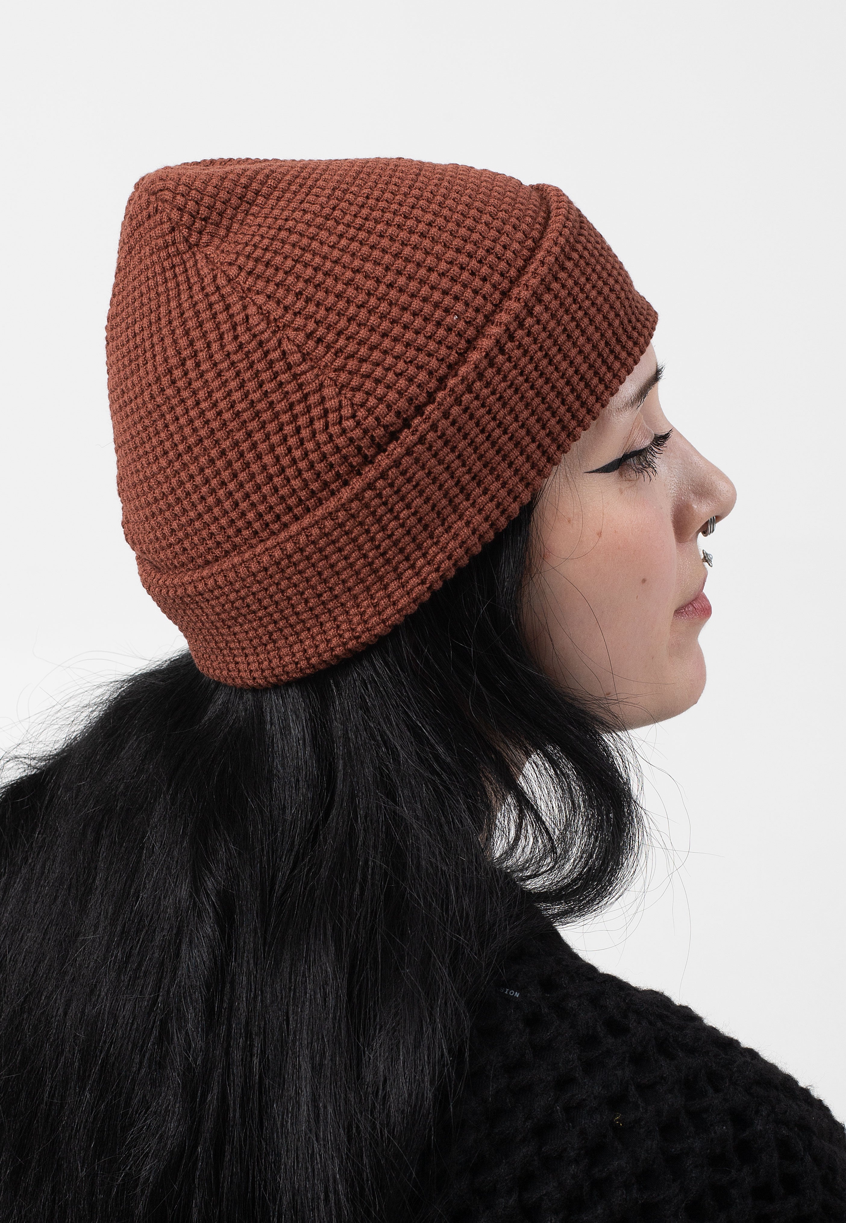 Fred Perry - Waffle Knit Whisky - Beanie | Neutral-Image