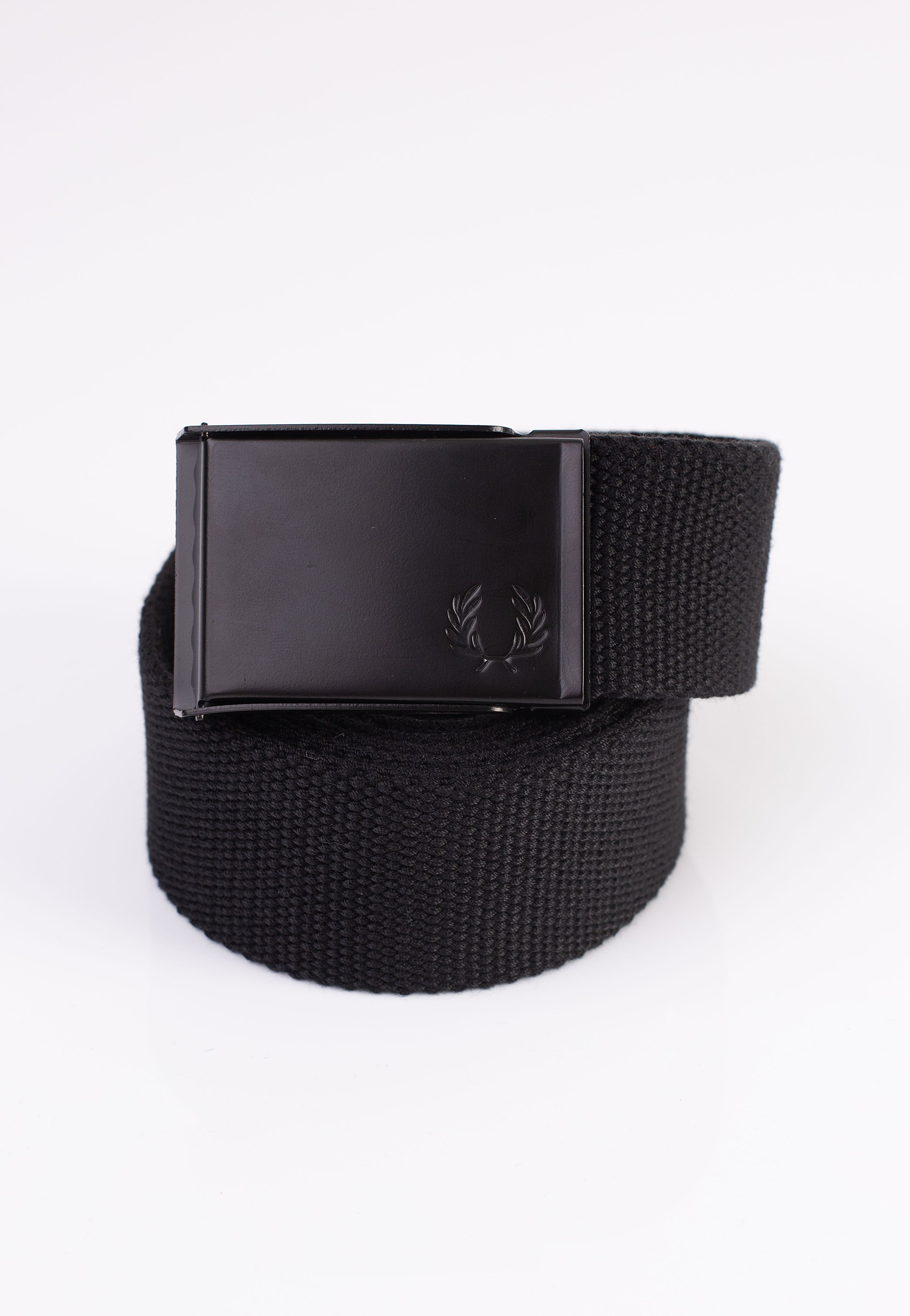 Fred Perry - Webbing Branded Black - Belt | Neutral-Image