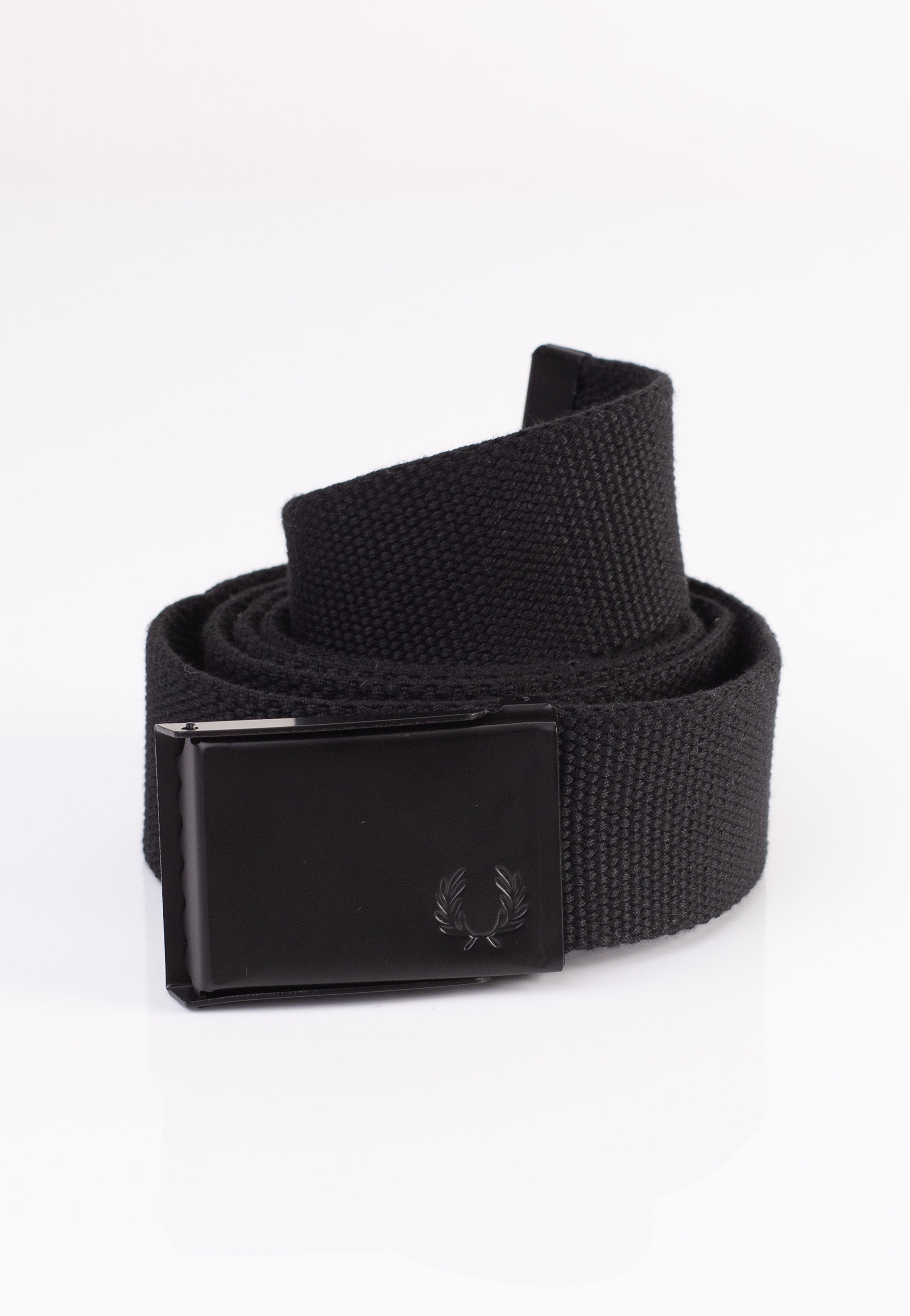 Fred Perry - Webbing Branded Black - Belt | Neutral-Image